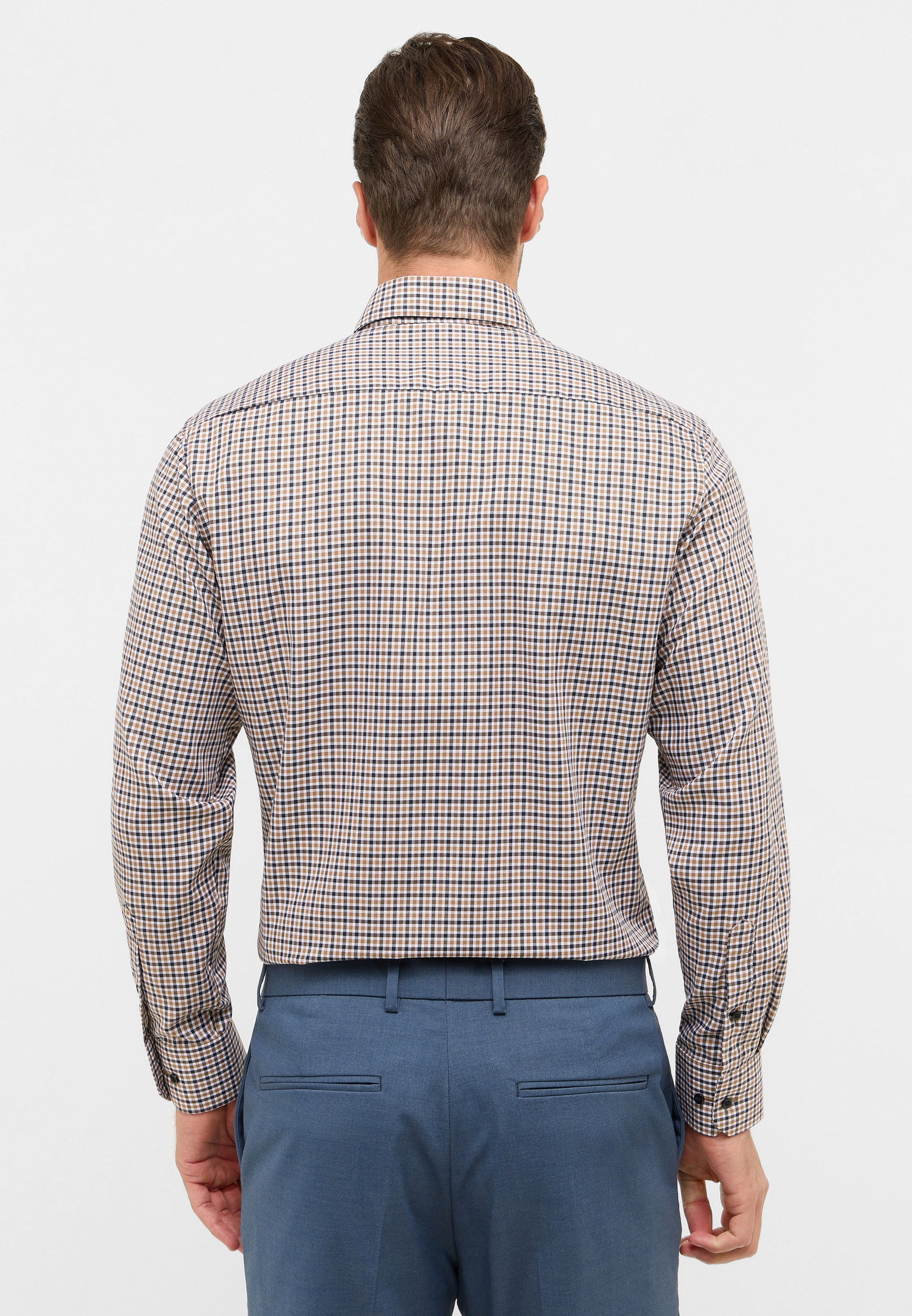 Eterna Langarmhemd »MODERN FIT«, NON IRON (bügelfrei)