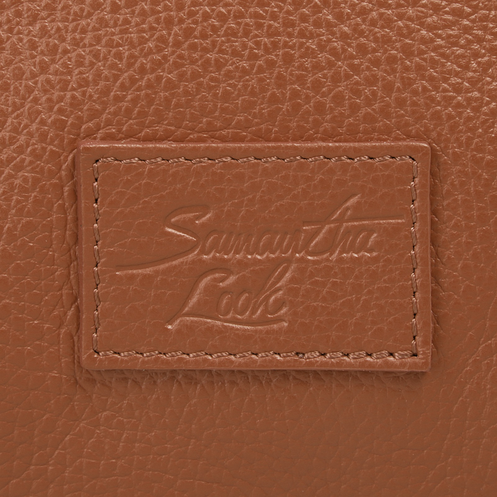 Samantha Look Shopper echt Leder, Made in Italy