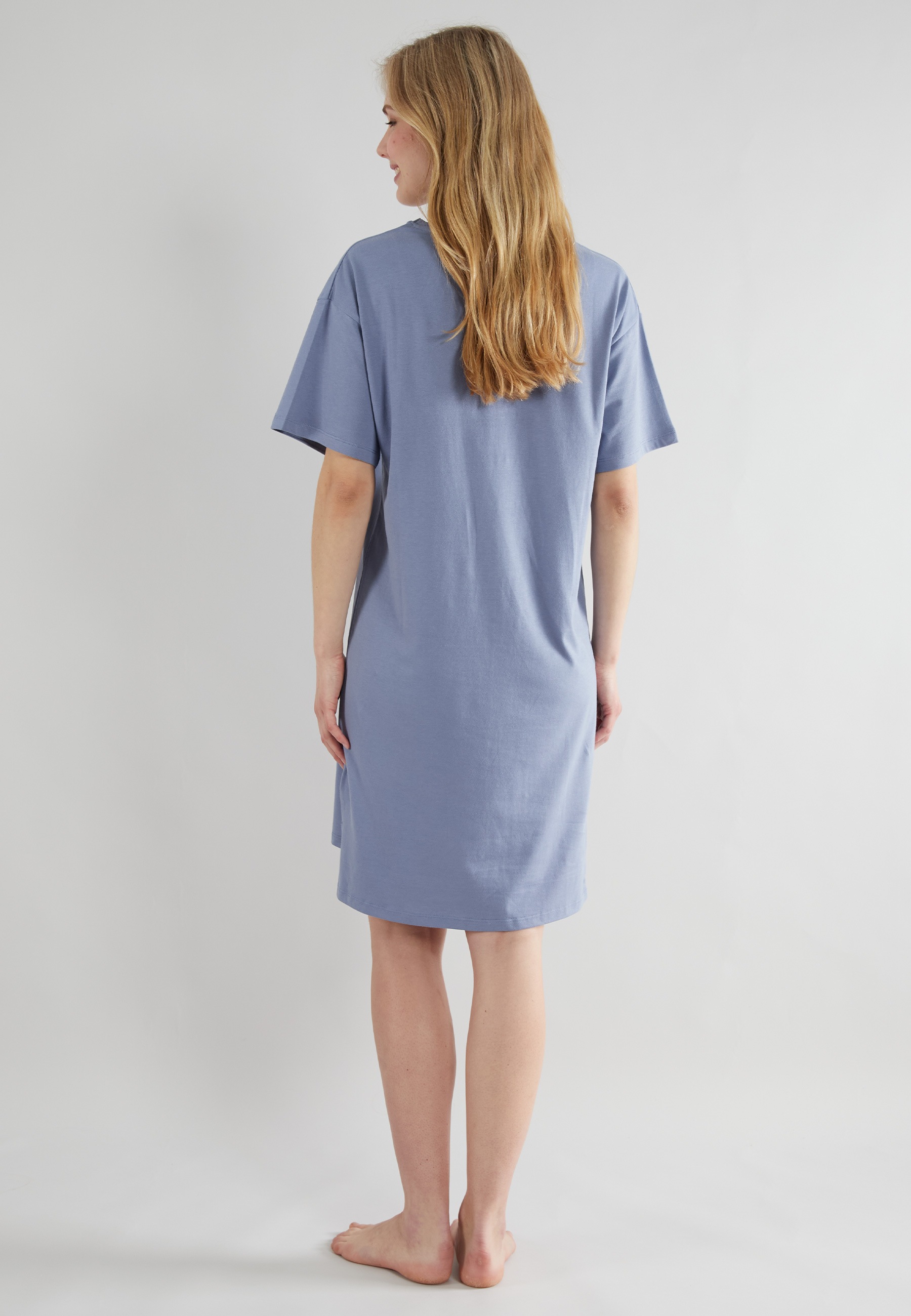 TOM TAILOR Nachthemd »Charlotte«, Mit Logoschriftzug vorn