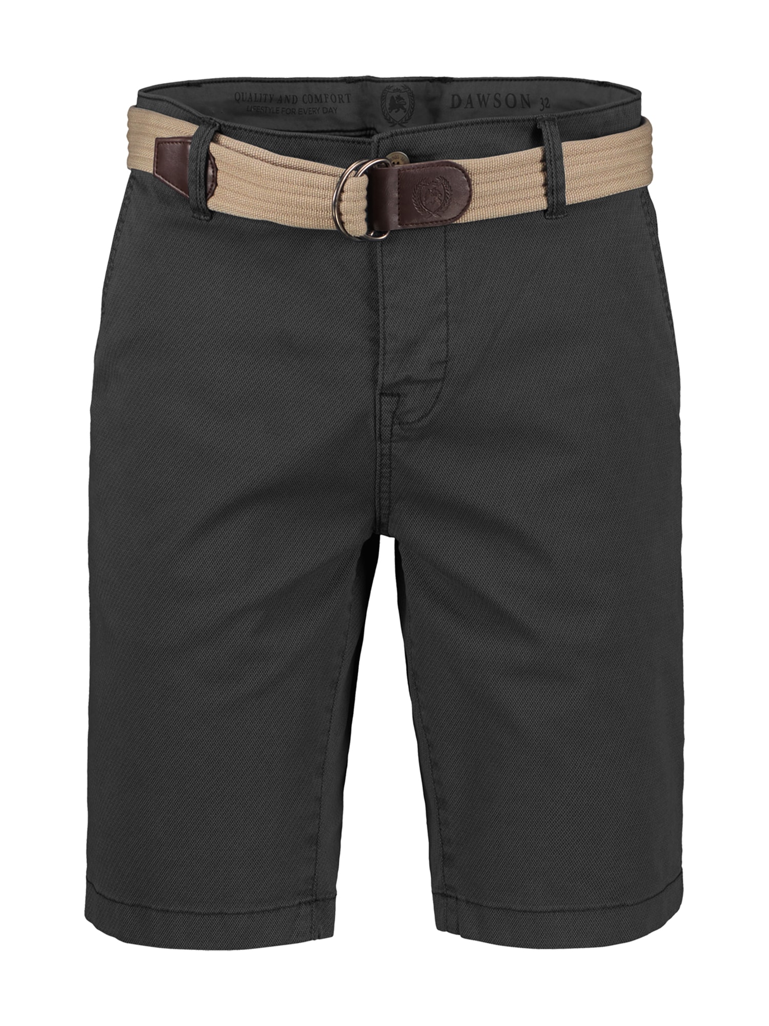 LERROS Bermudas »LERROS Chino-Bermuda mit Gürtel«, (Set)