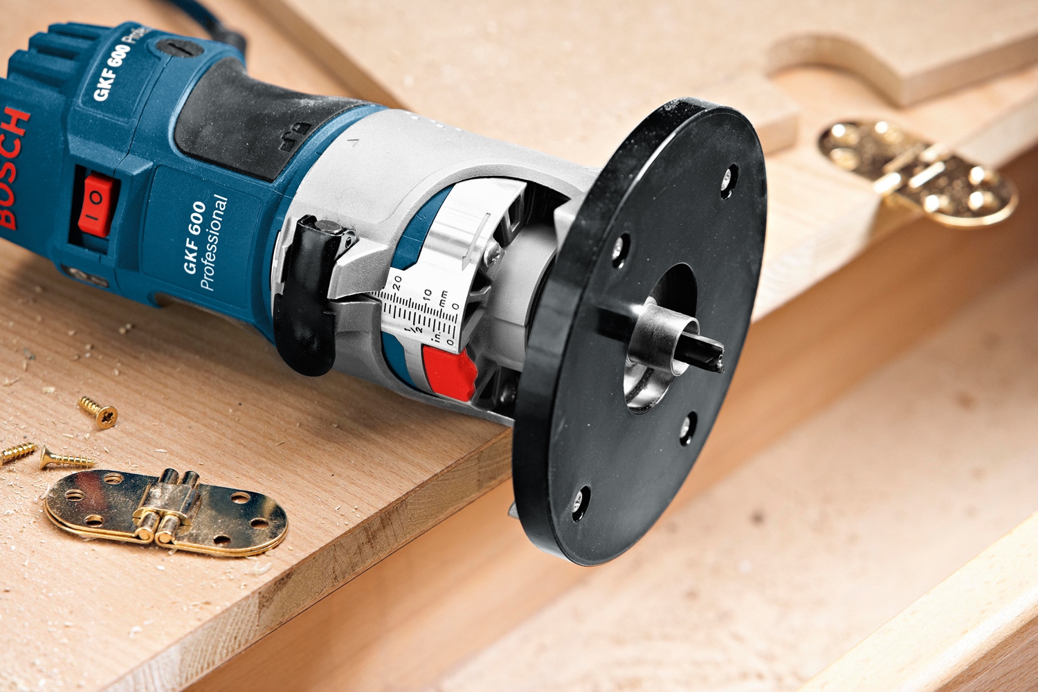 Bosch Professional Kantenfräser »»GKF 600«« mit Handwerkerkoffer, 600W