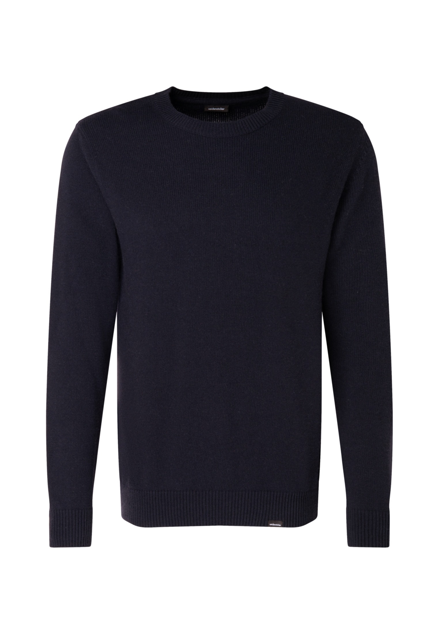 seidensticker Strickpullover »Regular«, Langarm Rundhals Uni