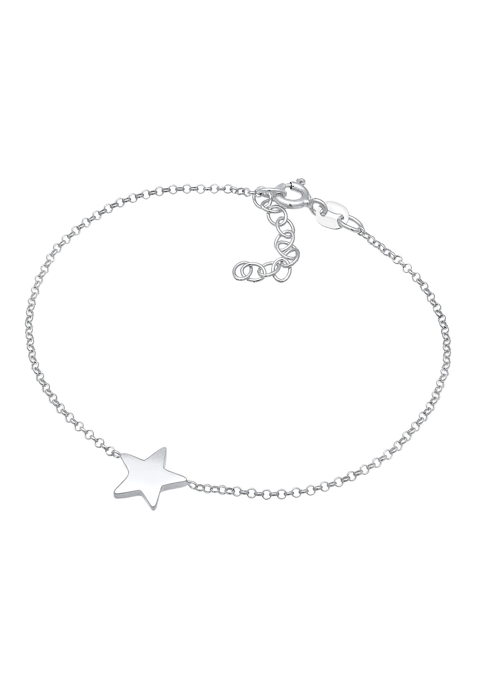 Elli Armkette »Armband Stern Astro Trend Zart 925 Silber«