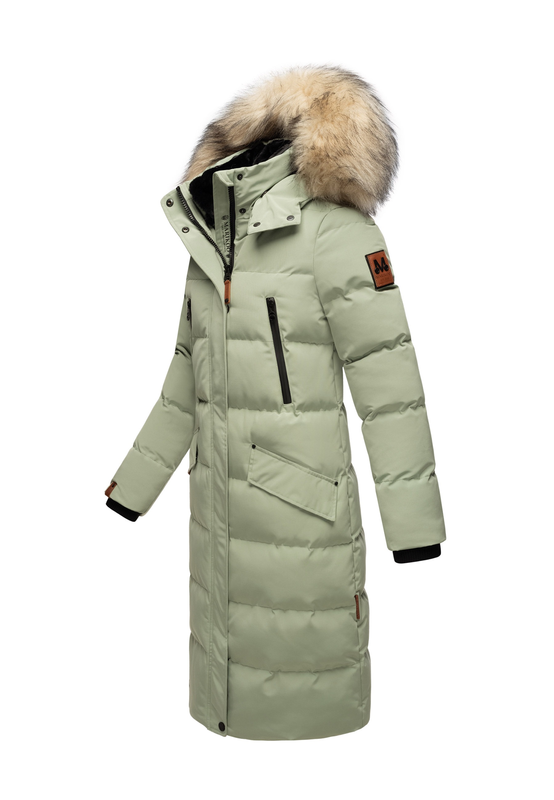 Marikoo Winterjacke »Marikoo Schneesternchen Damen Winter Steppjacke B890«