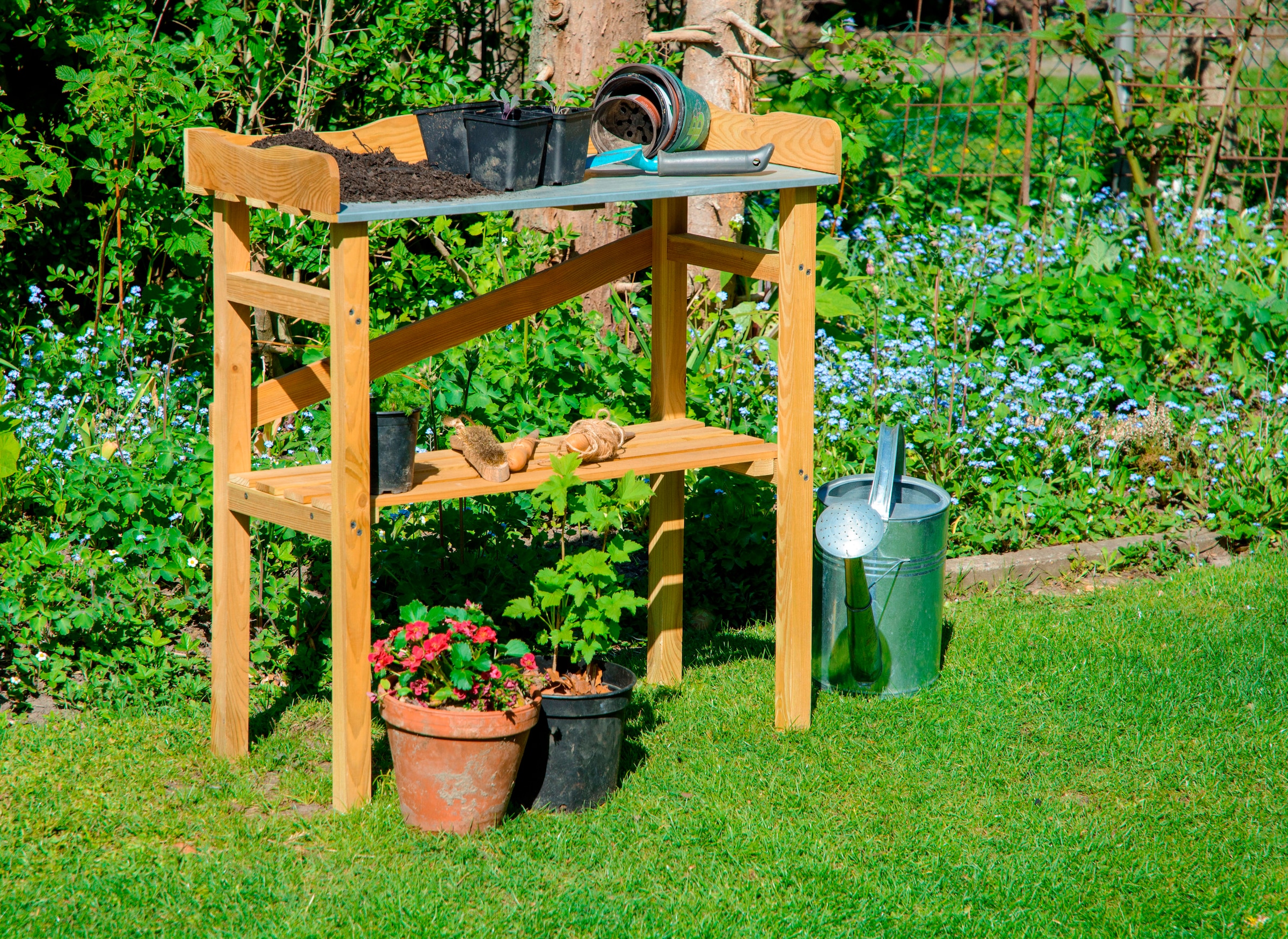 dobar Pflanztisch BxTxH: 86x40x80 cm