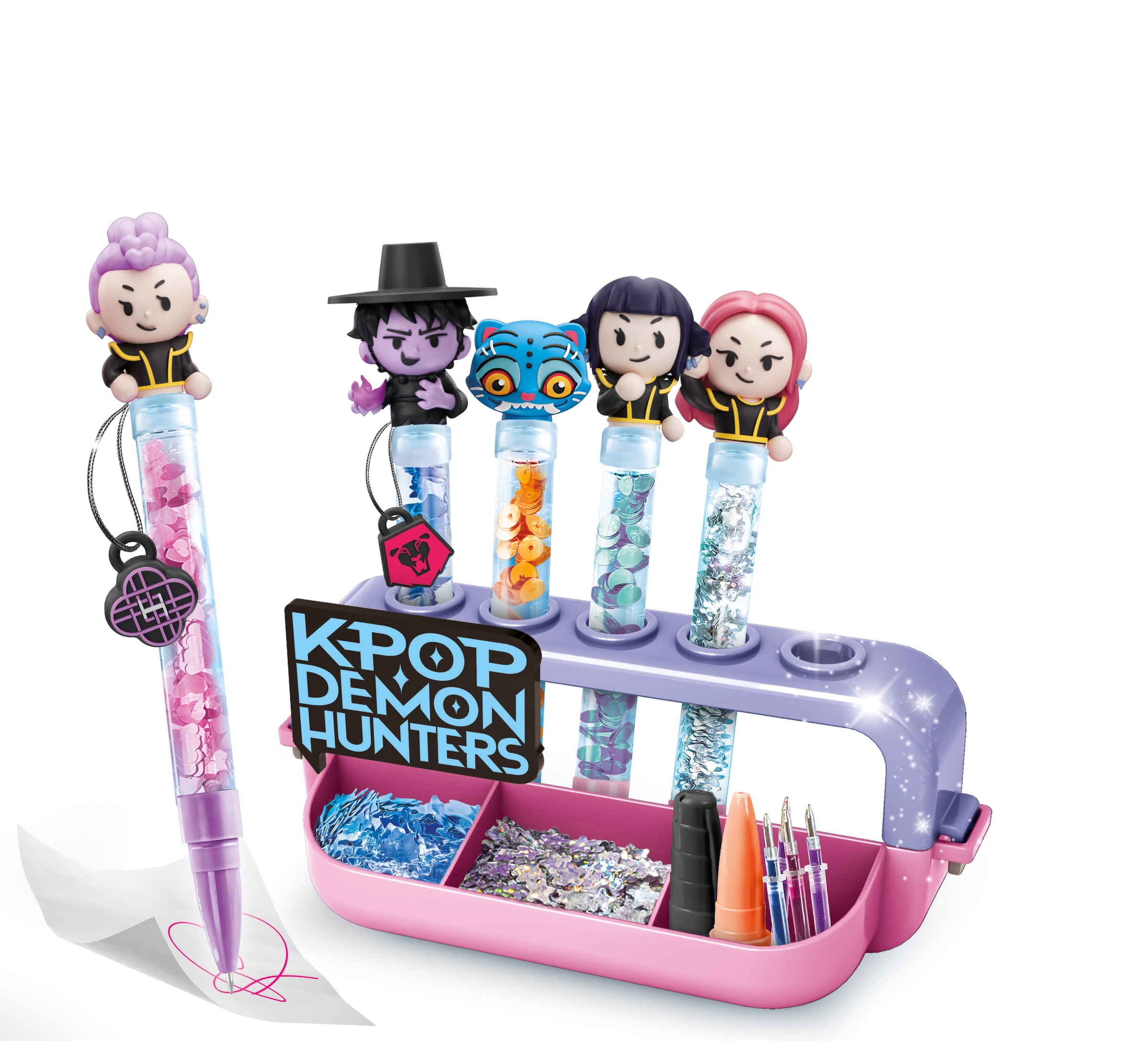 Clementoni® Kreativset »Idea, Mein Stift-Atelier - KPop Demon Hunters«