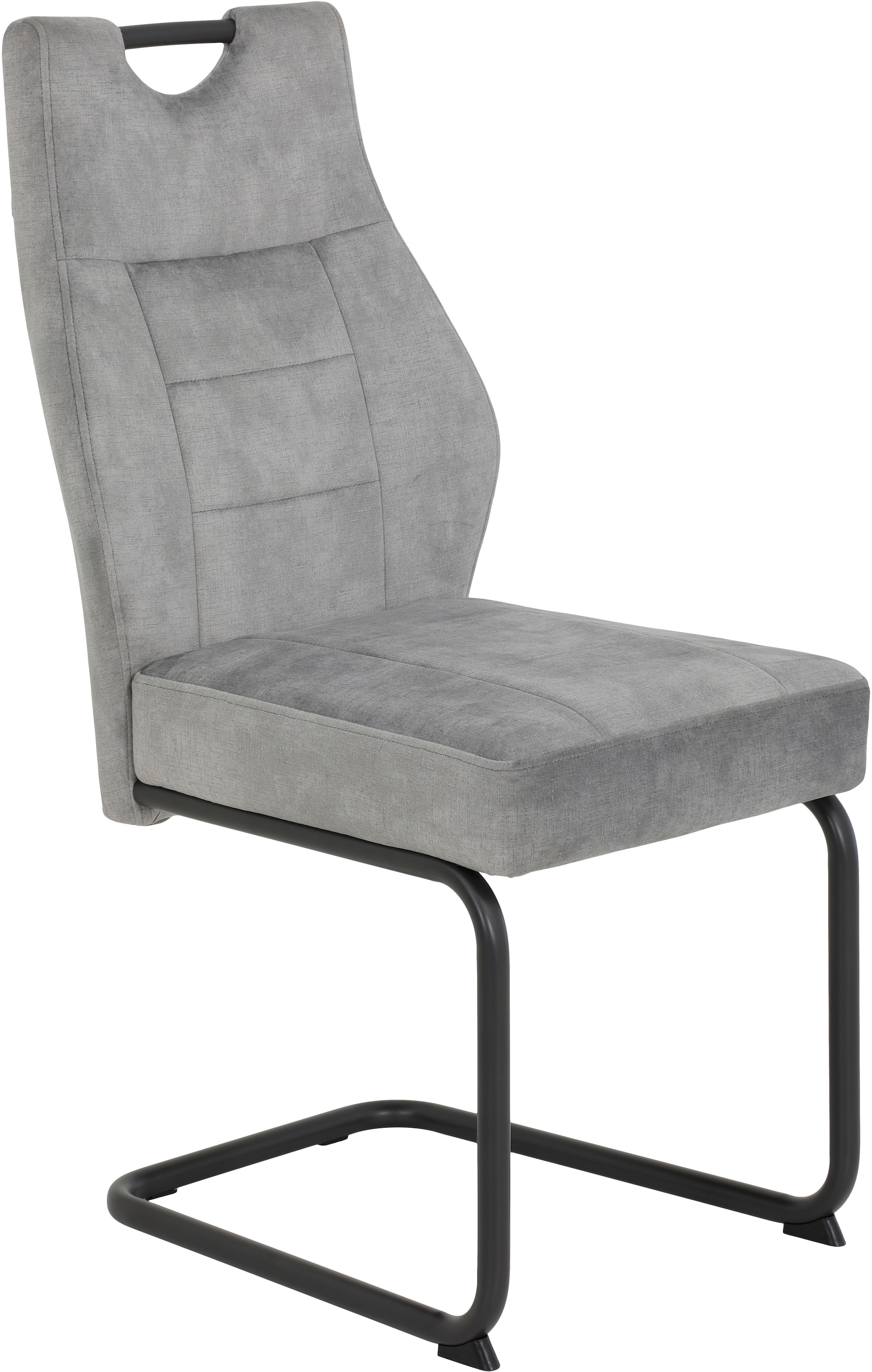 HELA Esszimmerstuhl »Linda S Schwingstuhl BESTSELLER«, (Set), 4 St., Samtvelours, mit Taschenfederkern Sitz, mit 140KG belastbar, Freischwinger