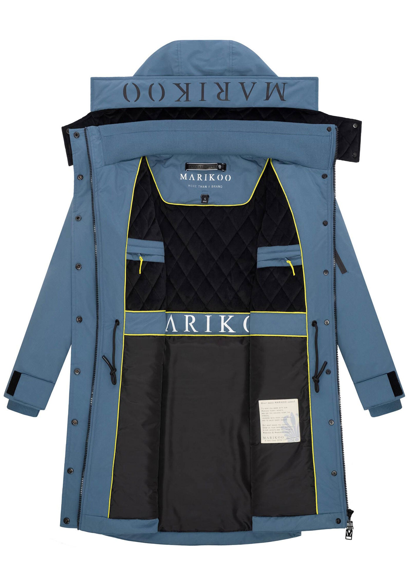 Marikoo Winterjacke »Marikoo Anoukaa Damen Winterjacke N032«