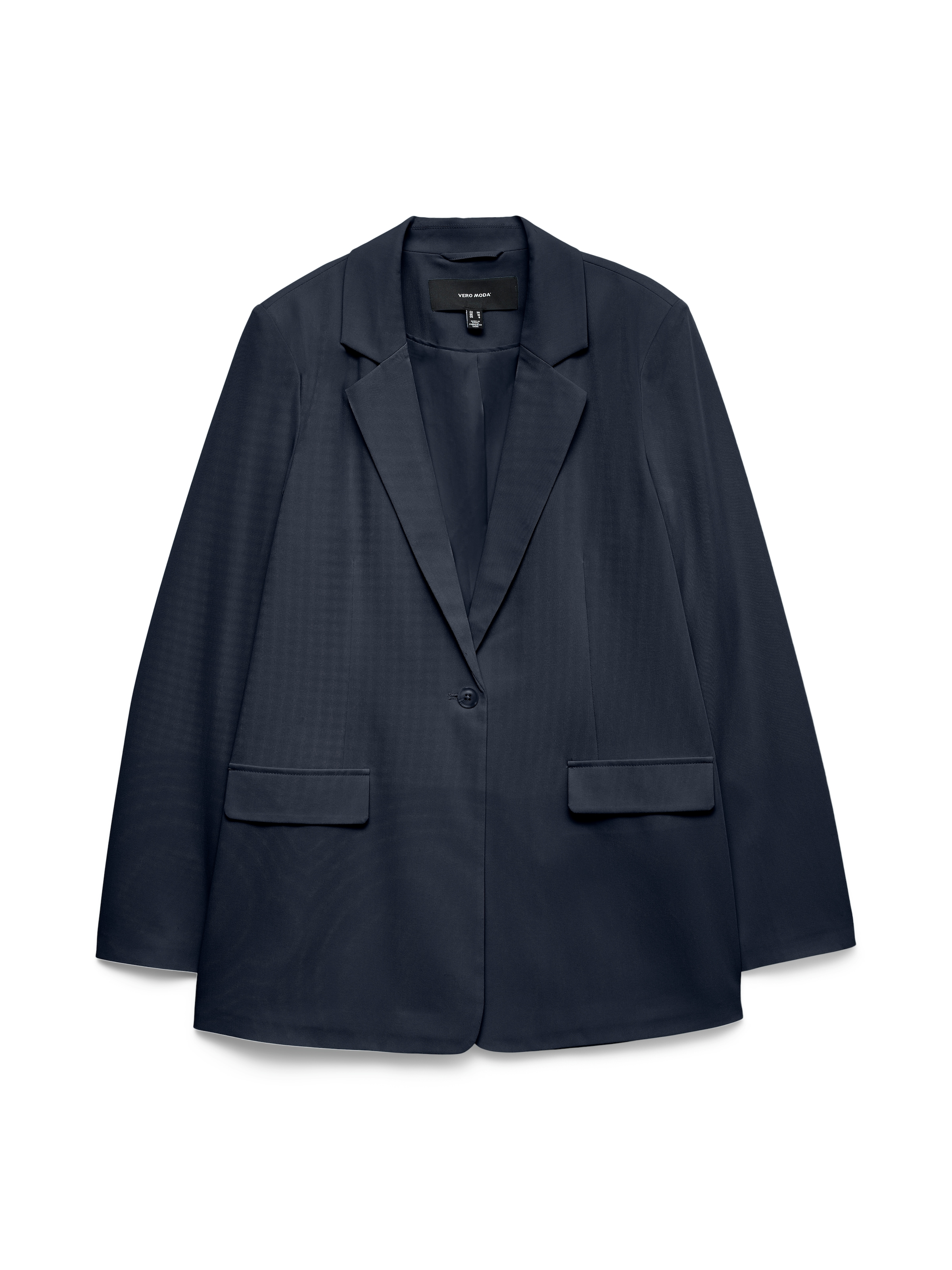 Vero Moda Longblazer »VMZELDA LS LOOSE BLAZER NOOS« lässige Form, 1-Knopf Verschluss