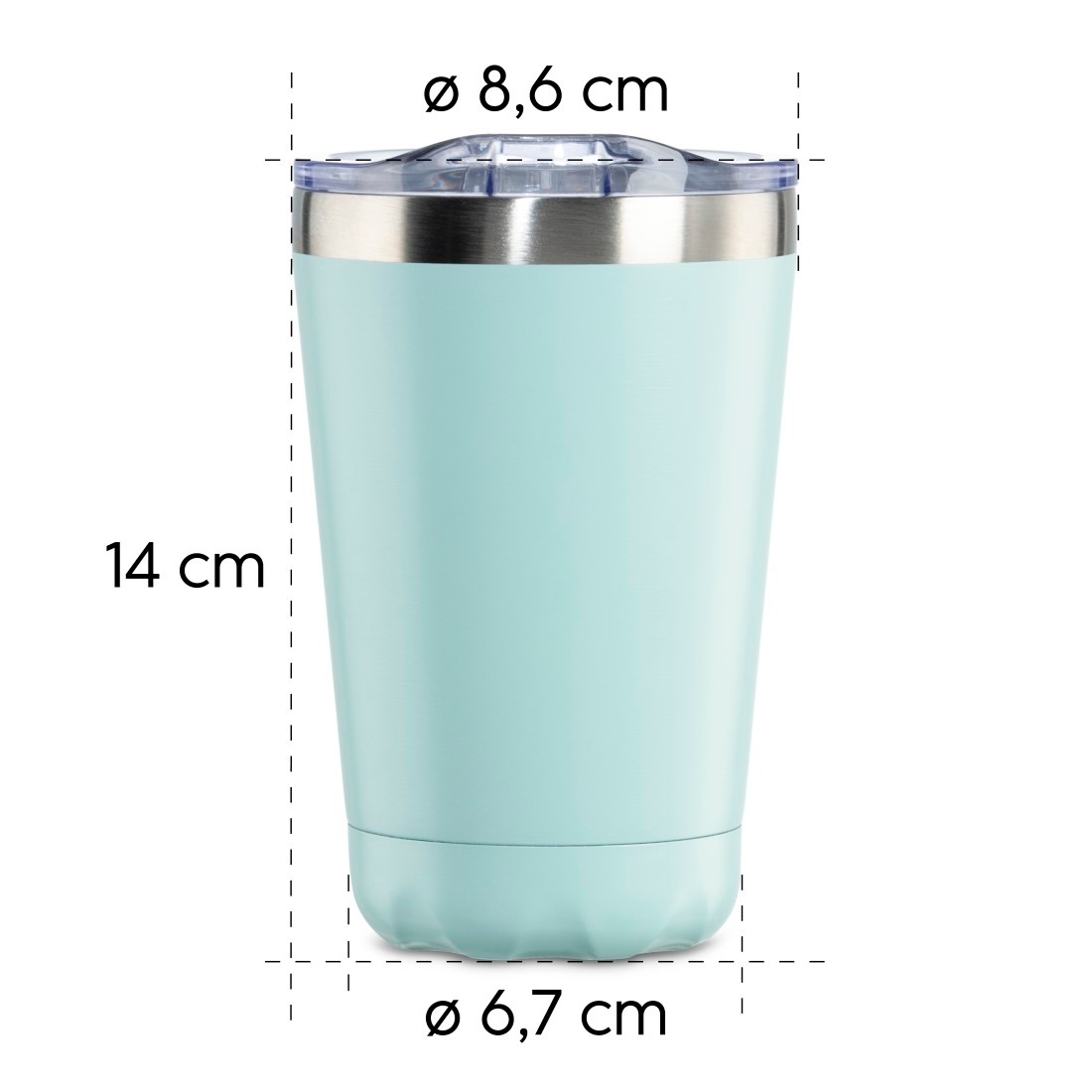 Xavax Thermobecher »Thermobecher 270 ml (verschließbare Trinköffnung, doppelwandig)«