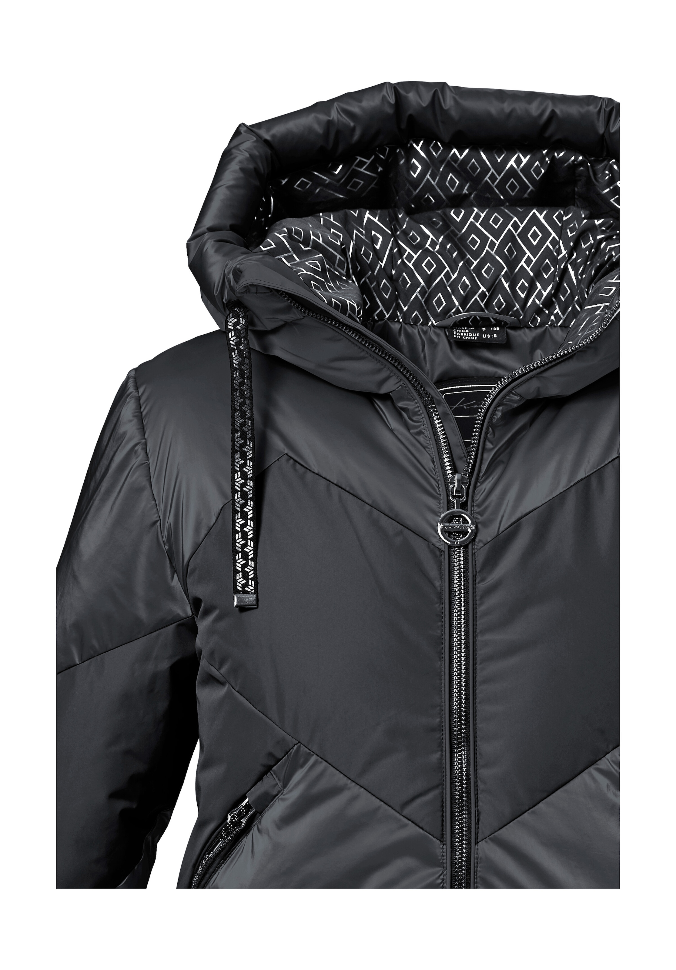 Killtec Skijacke »KSW 100 WMN SKI QLTD JCKT«, Winddichte, wasserabweisende Damenjacke mit abnehmbarem Schneefang