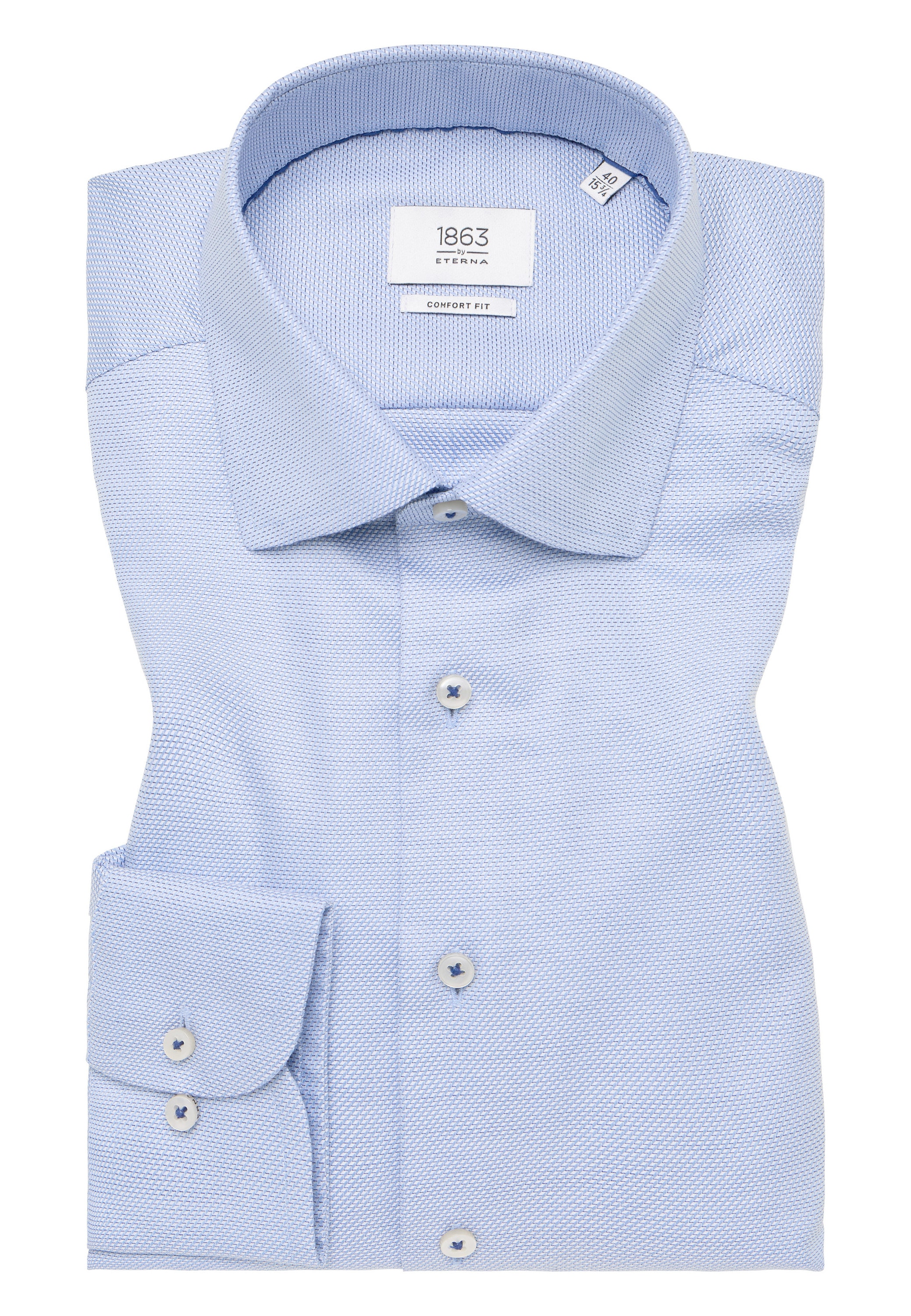 Eterna Langarmhemd »COMFORT FIT«, NON IRON (bügelfrei)