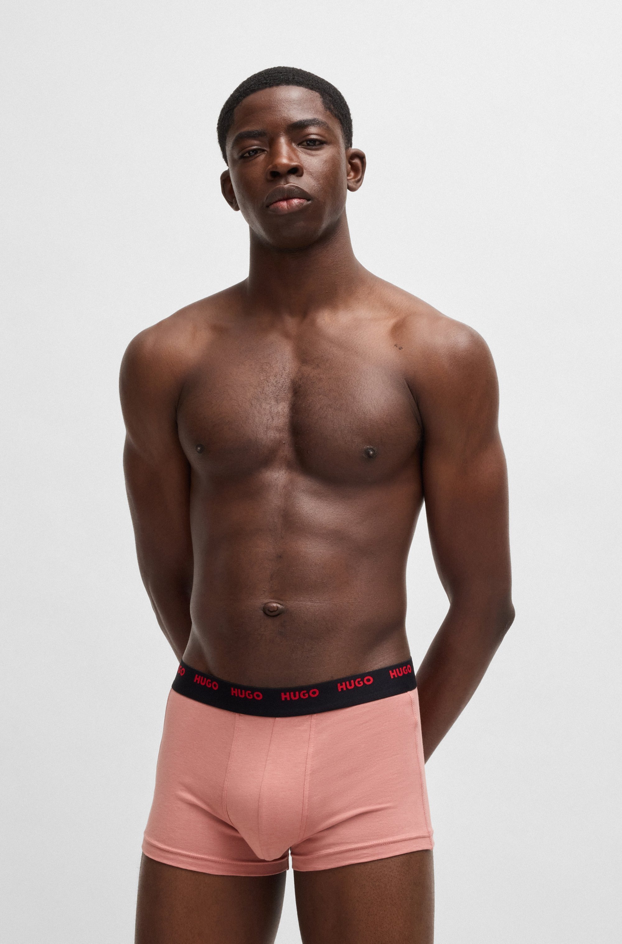HUGO Underwear Trunk »FIVE PACK«, (Packung, 5 St., 5er-Pack), mit HUGO Schriftzug