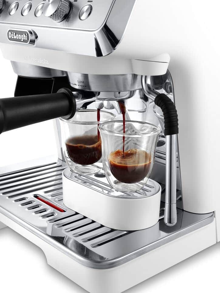 De'Longhi Espressomaschine »LA SPECIALISTA EC9155.W«, weiß, Siebträger mit MyLatte Art System