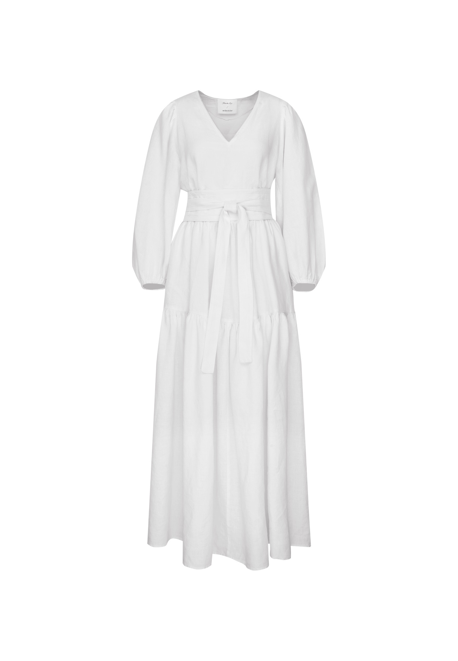 seidensticker Sommerkleid 1/1 V-Neck Uni