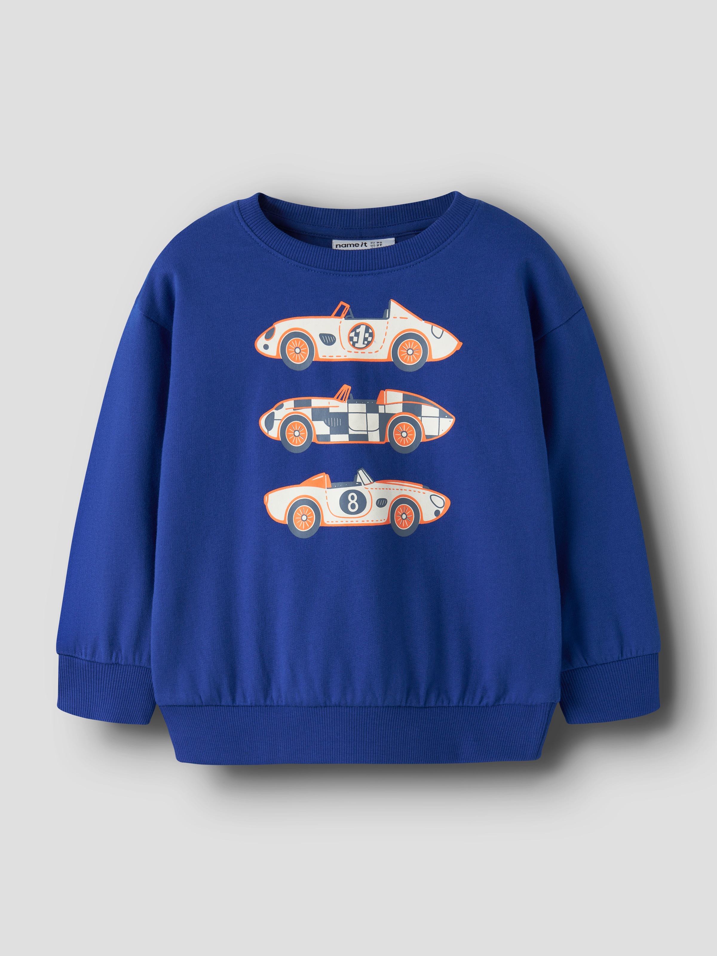 Name It »NMMVILDAR LS SWEAT BOX BRU«, Baumwolle, regular fit

