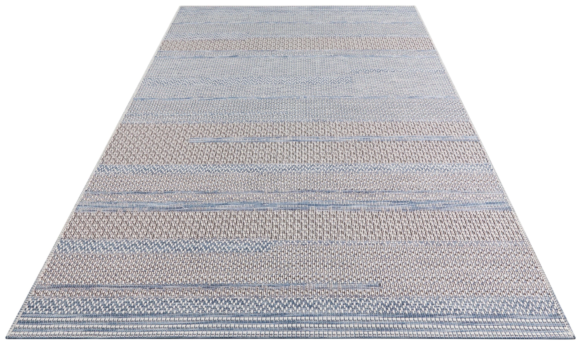 ELLE DECORATION Läufer »Marne«, rechteckig, 4 mm Höhe, In-und Outdoor geeignet, Wohnzimmer, Balkon, Terrasse, Garten, Strapazierfähig und pflegeleicht, Flachgewebe