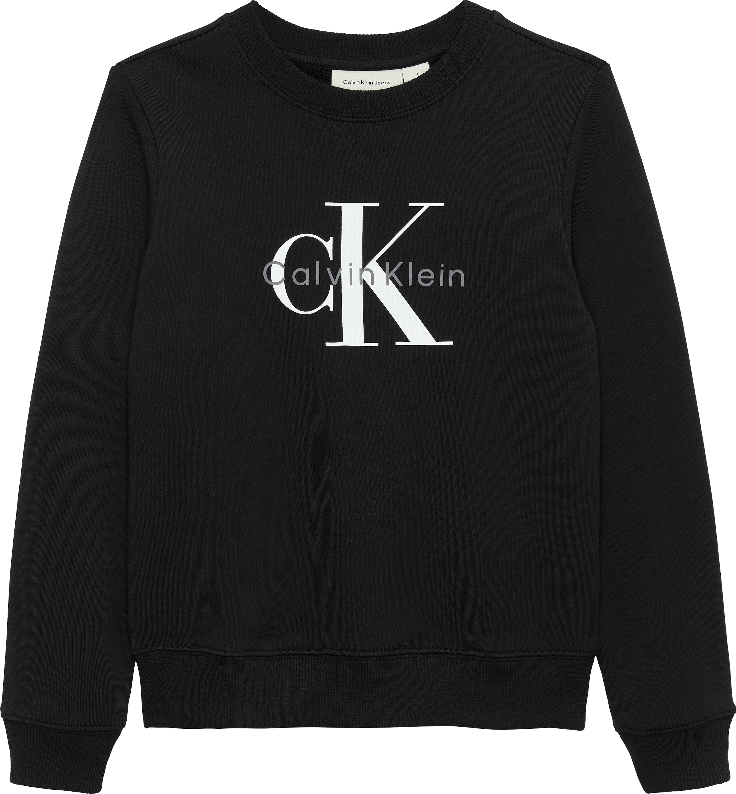Calvin Klein Jeans Sweatshirt »CK MONOGRAM TERRY CN SWEATSHIRT«, für Kinder bis 16 Jahre, Logo-Print
