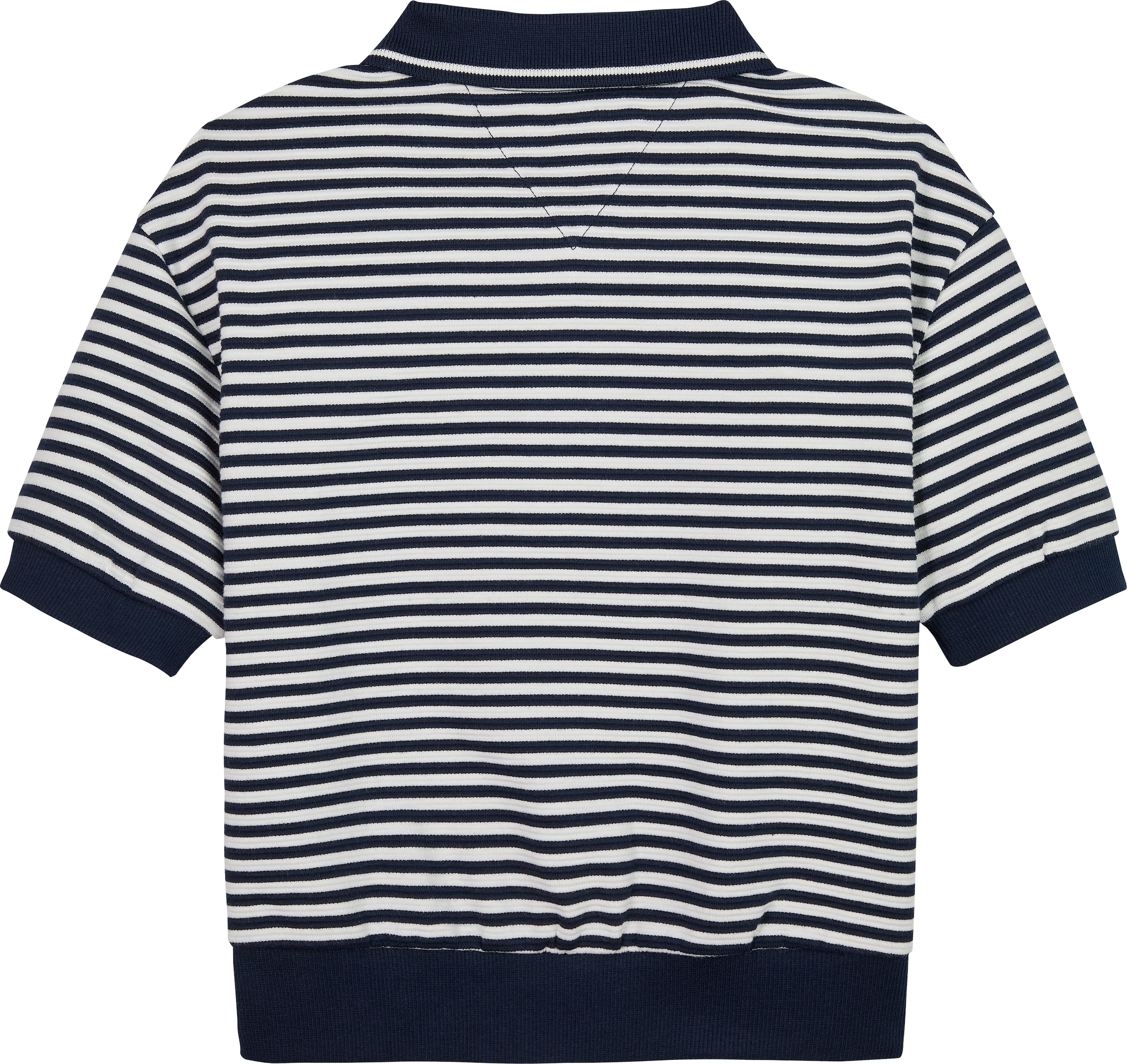 Tommy Hilfiger Poloshirt »OTTOMAN STRIPE POLO SS«, für Kinder bis 16 Jahre, mit breitem Saumbund