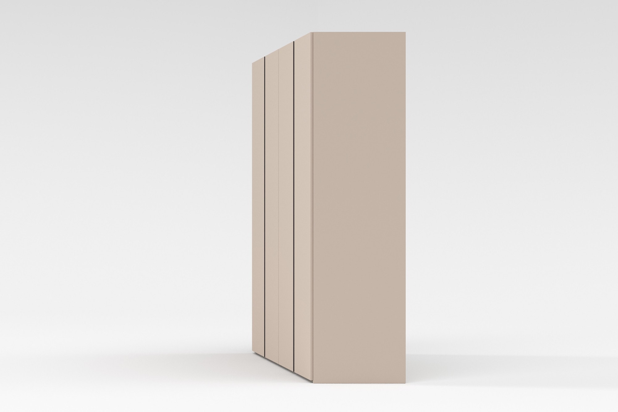 INOSIGN Kleiderschrank »RUBINO, Drehtürenschrank,Schlafzimmerschrank mit hochwertigem Alugriff«, (1 St.), Made in Italy, in Breite wählbar, Basisausführung, Zubehör extra