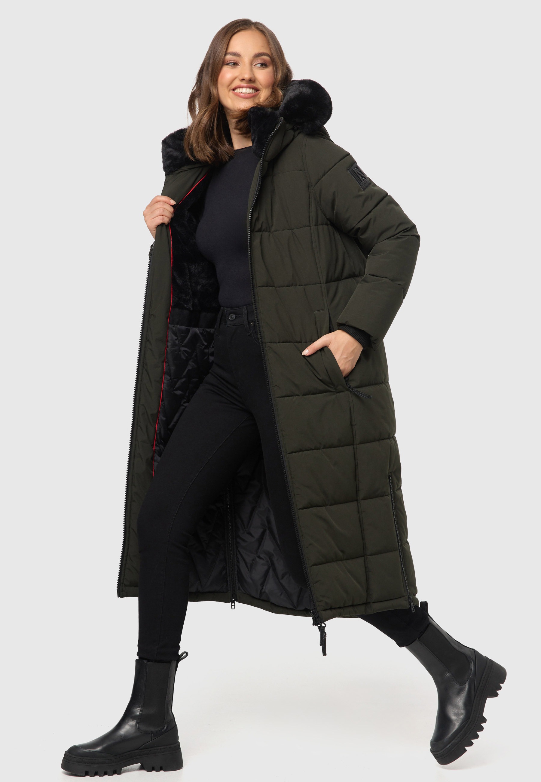 Navahoo Winterjacke »Navahoo Knuddelfee Damen Parka B990«