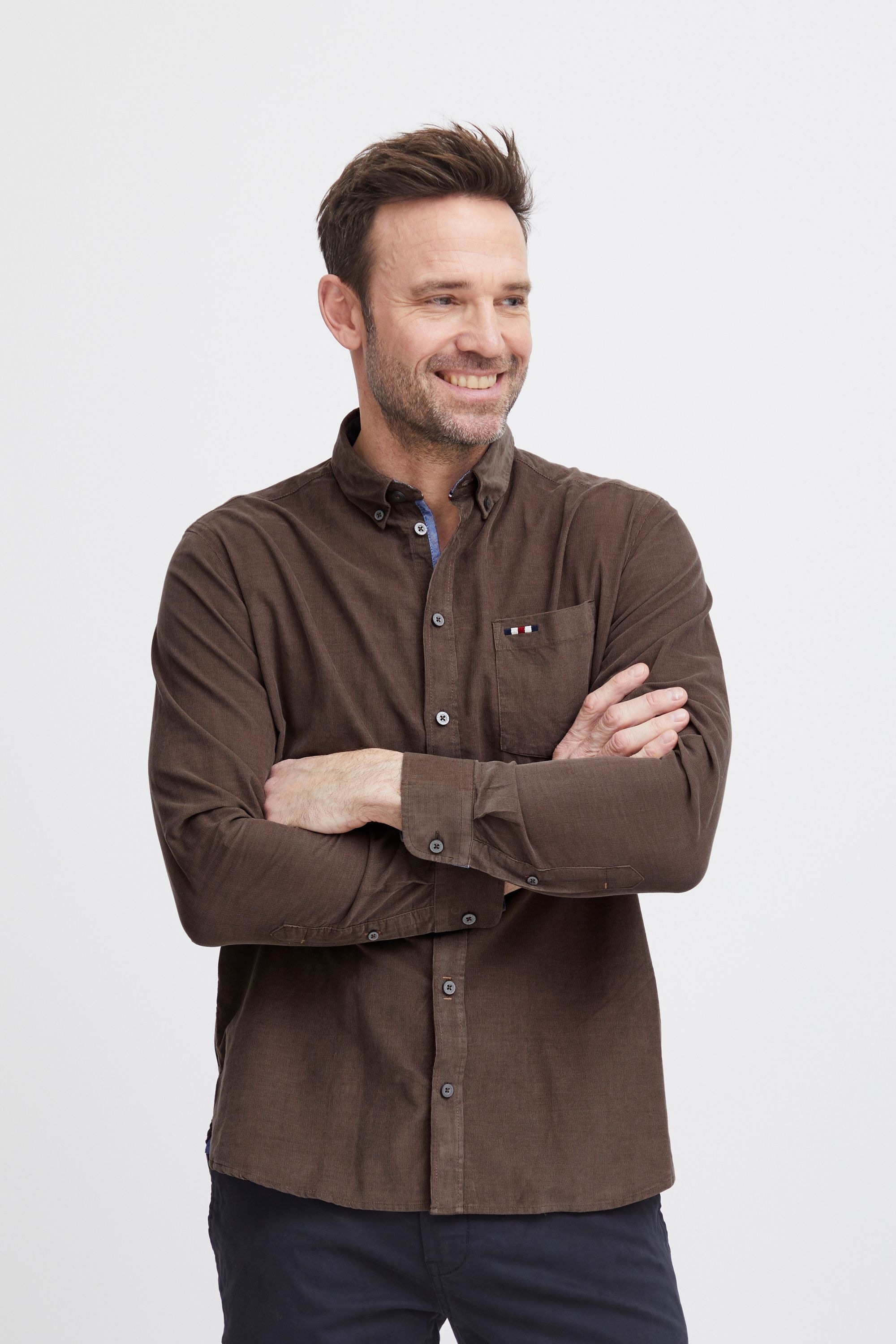 FQ1924 Langarmhemd »Langarmhemd FQSTEVEN corduroy LS shirt«