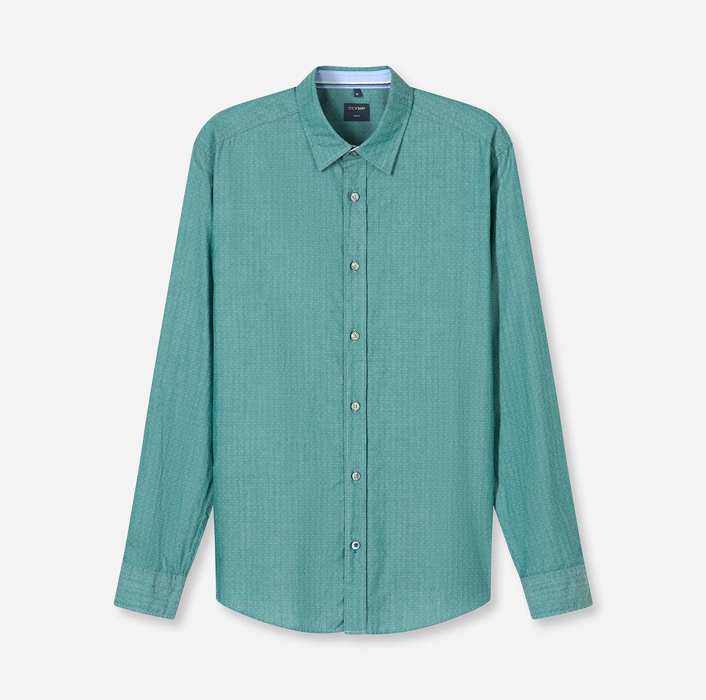 OLYMP Langarmhemd Freizeithemd, regular fit, Kentkragen