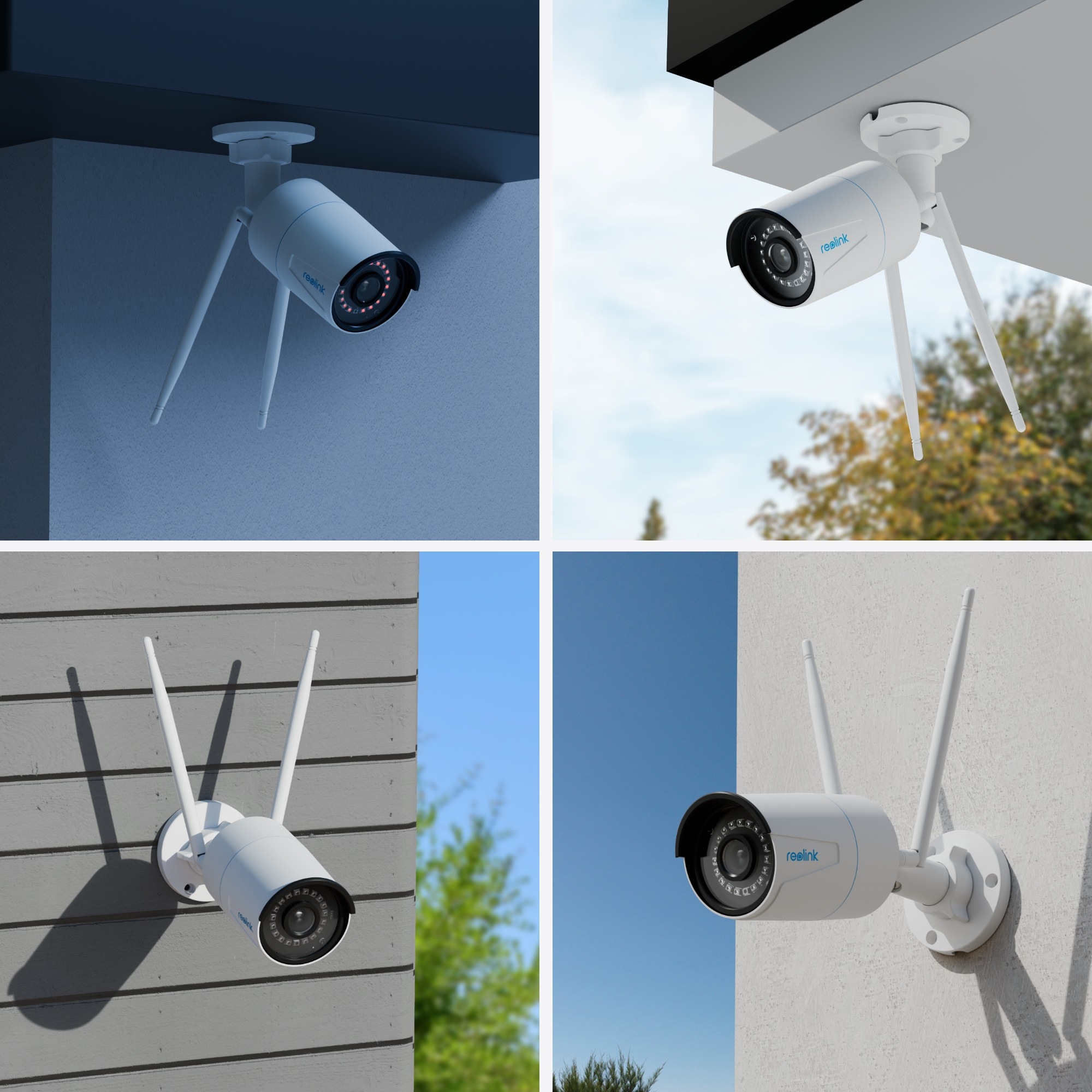 Reolink Überwachungskamera »W320«, Außenbereich-Innenbereich, Dualband-WiFi, 30 Meter Nachtsicht