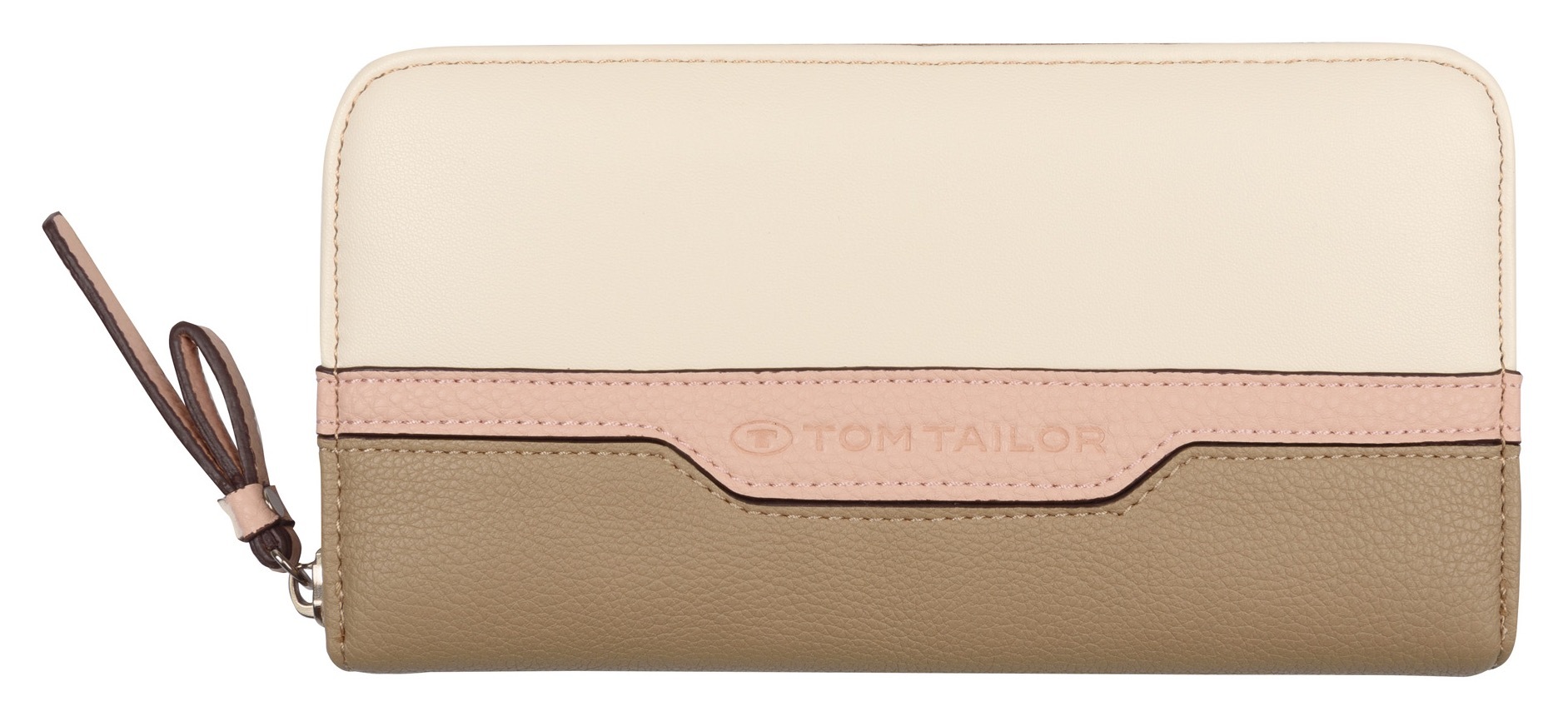 TOM TAILOR Geldbörse »JULE Long zip wallet«, mit praktischer Einteilung