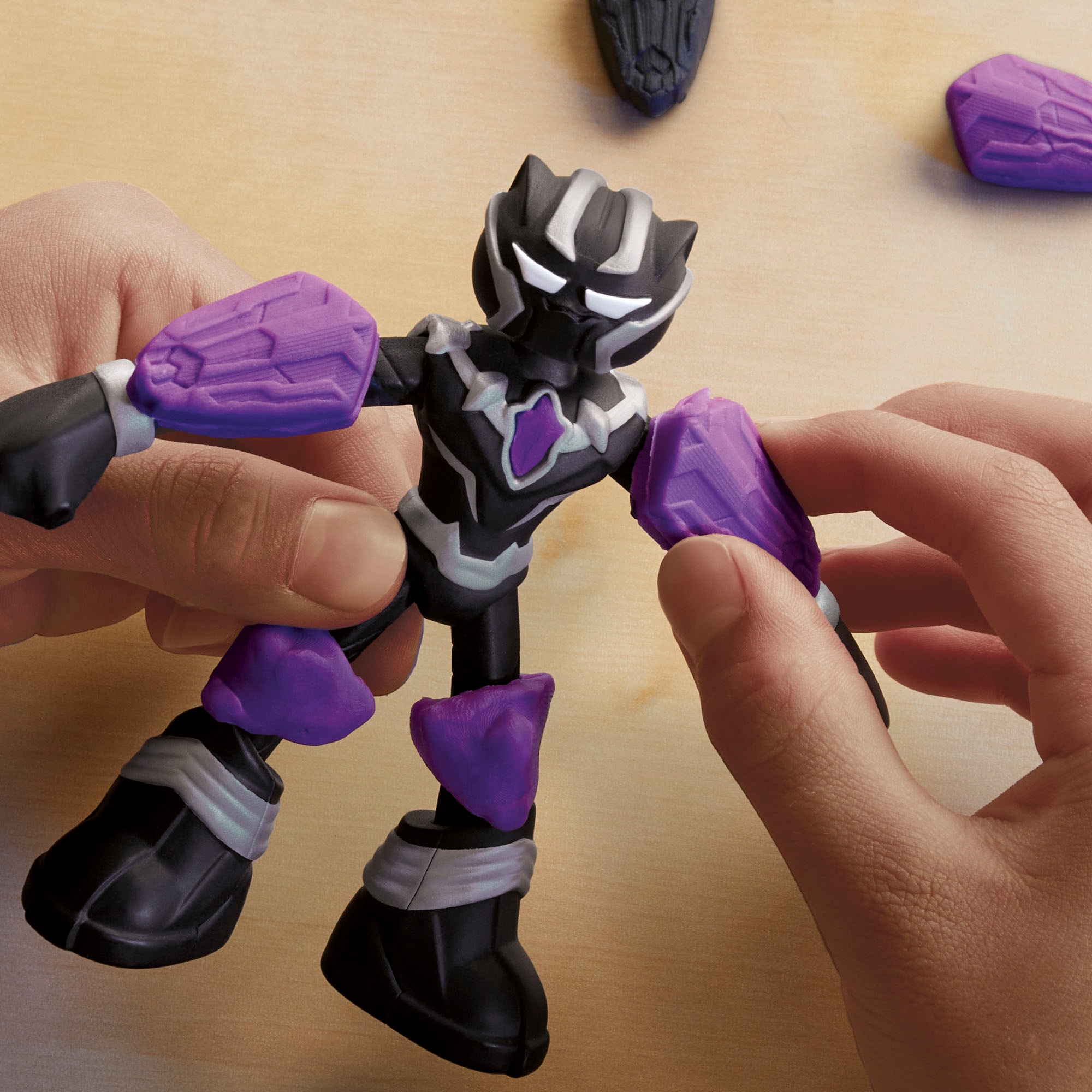 Hasbro Knete »Play-Doh, Marvel Black Panther Action Krallen«