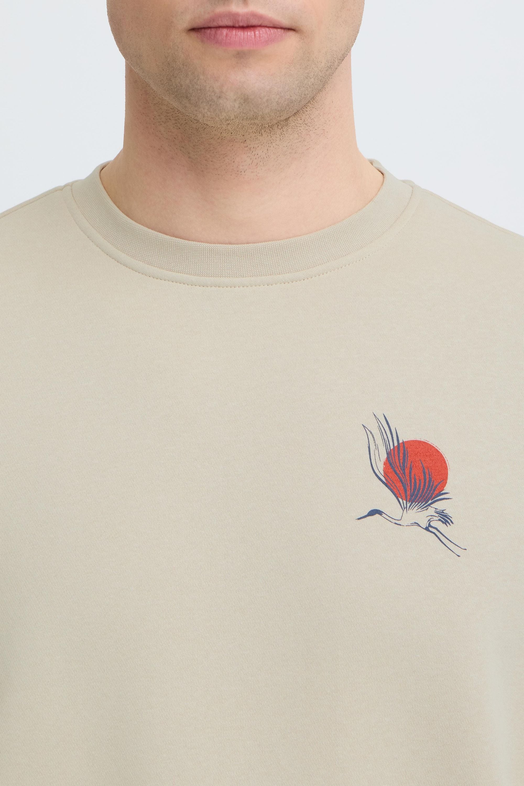 Blend Longpullover »Sweater BHJapa Backprint«