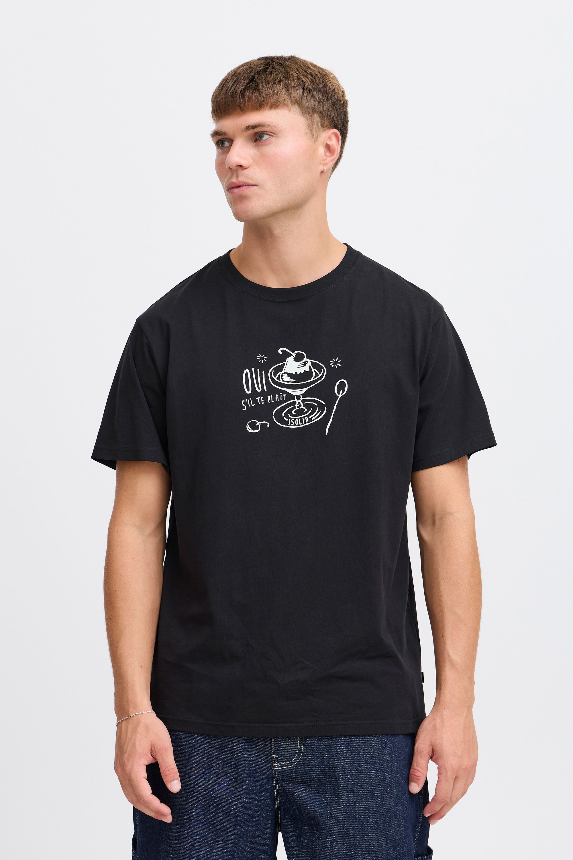 !Solid T-Shirt »T-Shirt SDNOLAN«