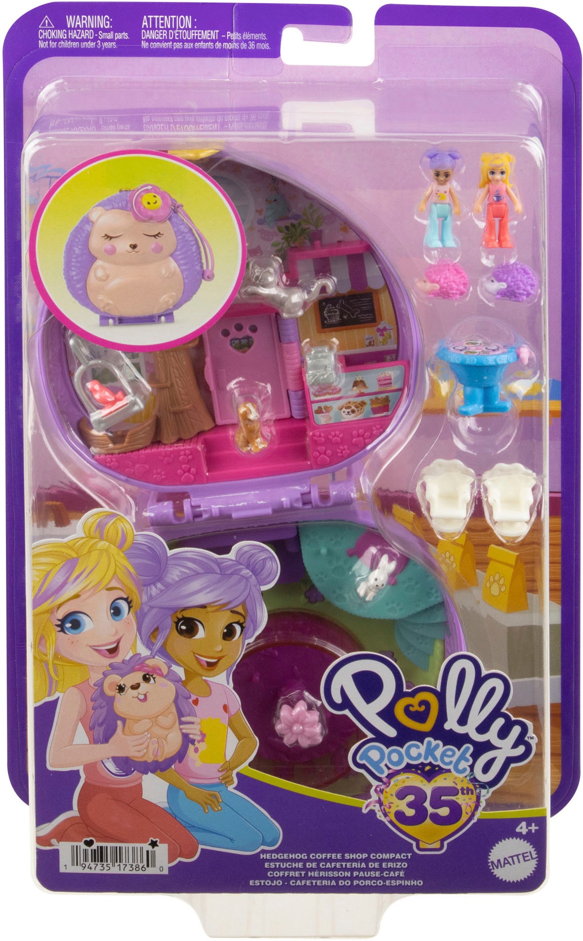 Polly Pocket Spielwelt »Hedgehog Coffee Shop«