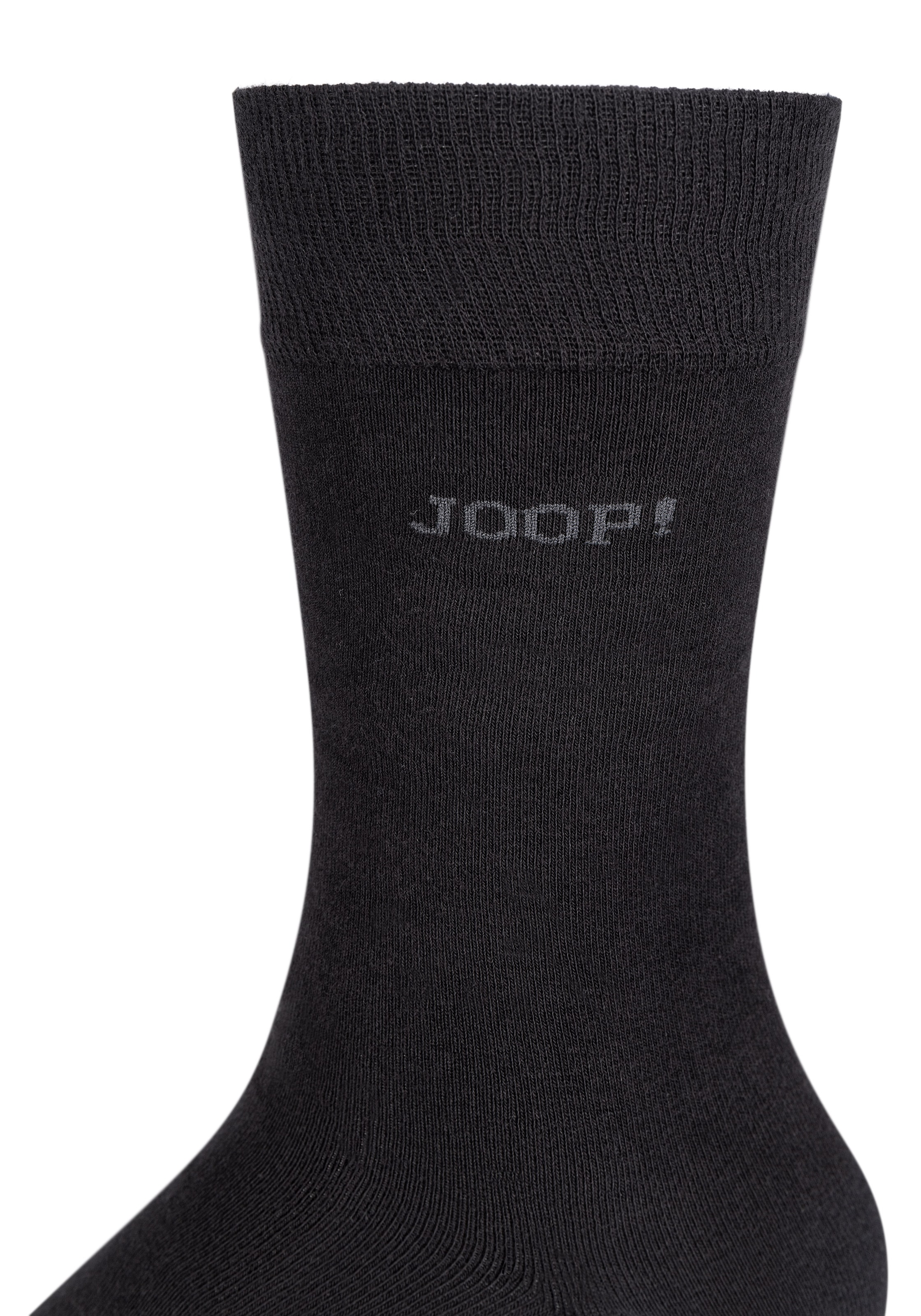 JOOP! Socken 2 Paar,  mit OCS-zertifizierter Baumwolle, feine Strickqualität auf 200 Nadeln