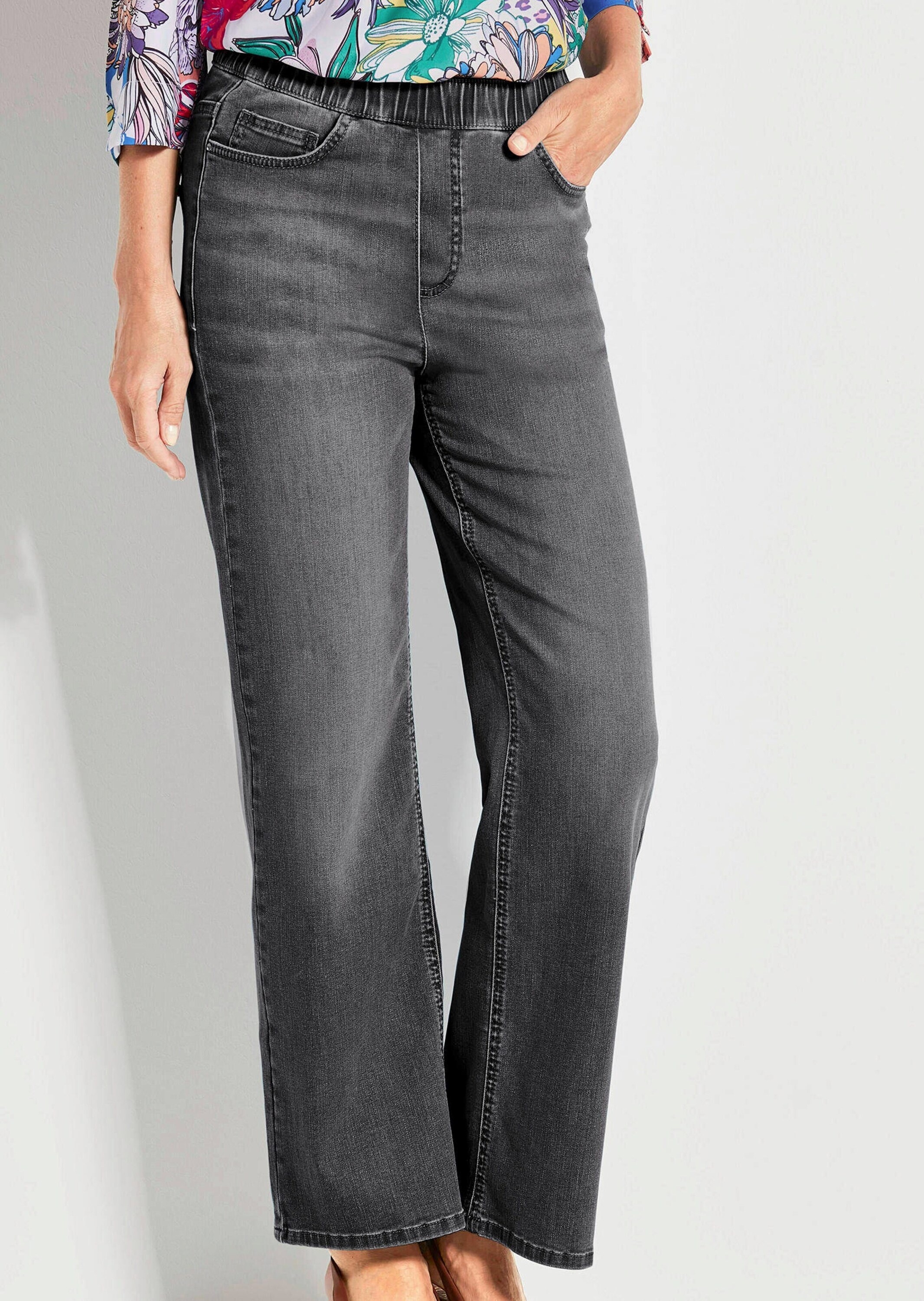 GOLDNER Stretch-Jeans »Bequeme Jeanshose VERA«