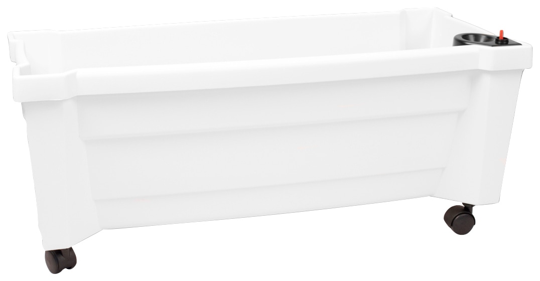 KHW Spalier, Pflanzkasten auf Rollen mit Bewässerungssystem, BxTxH: 79x35x134 cm