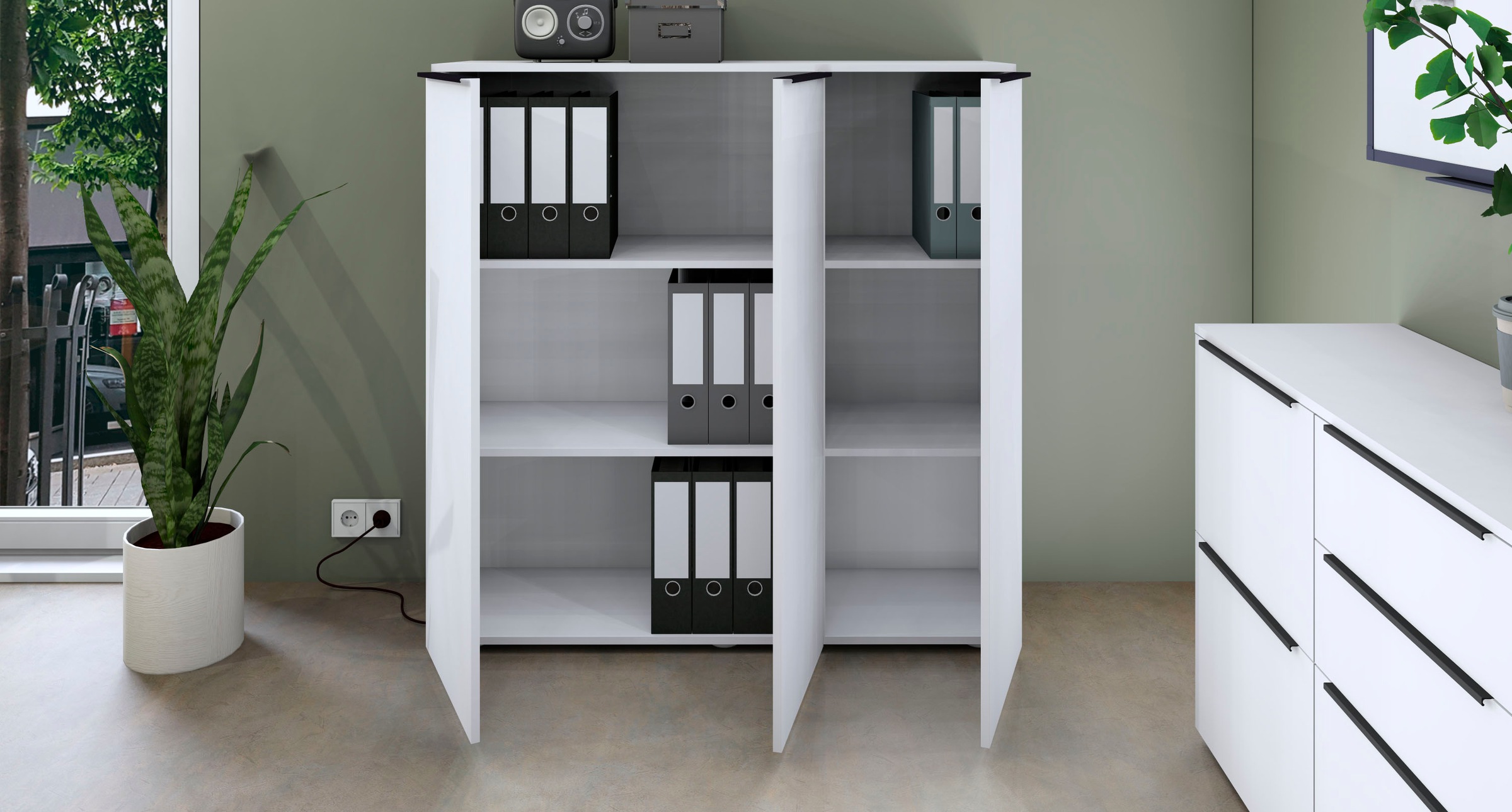 borchardt Möbel Aktenschrank »Tom«, Breite 114 cm, Mehrzweckschrank