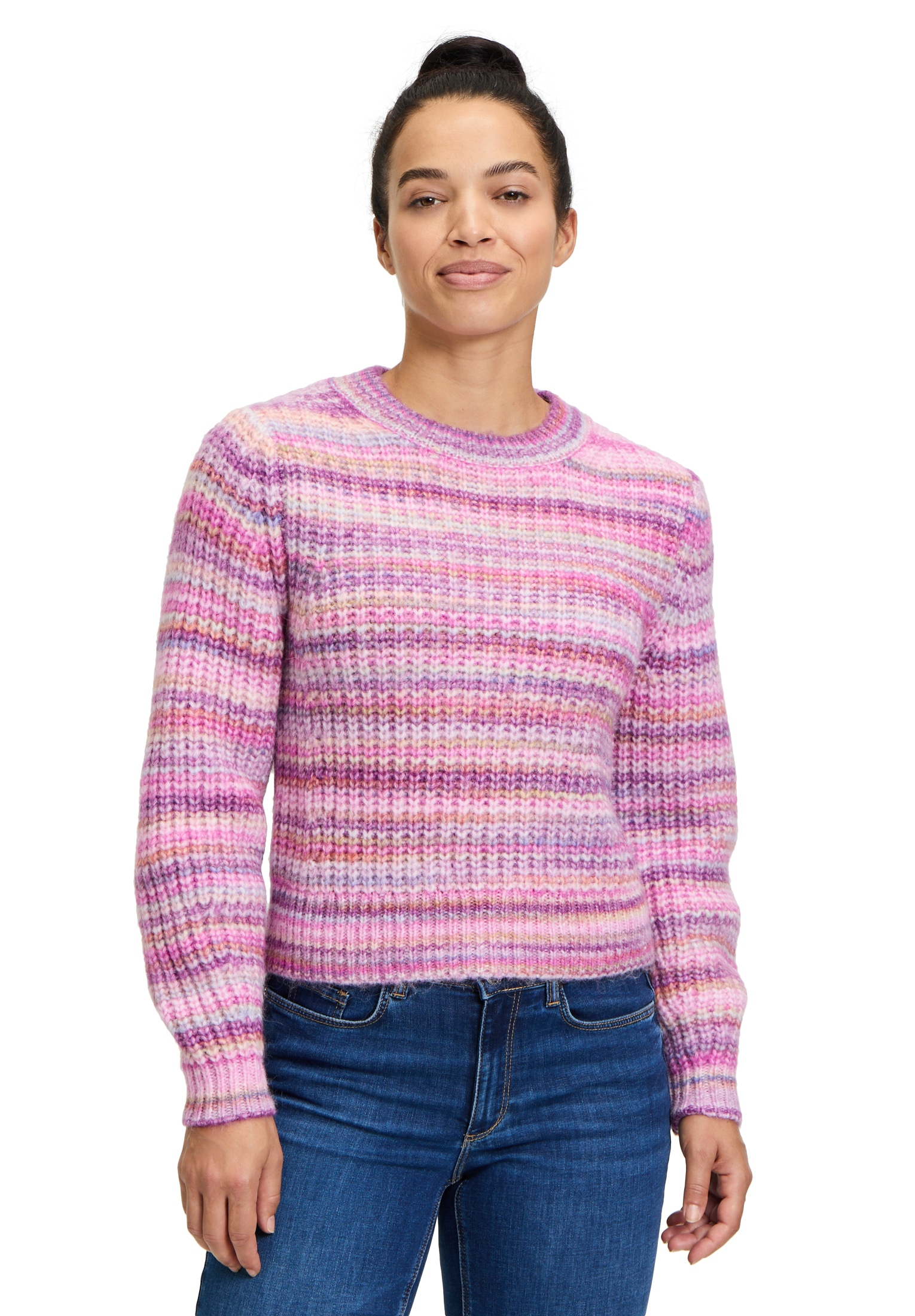 Betty&Co Strickpullover »Strickpullover mit Effektgarn«
