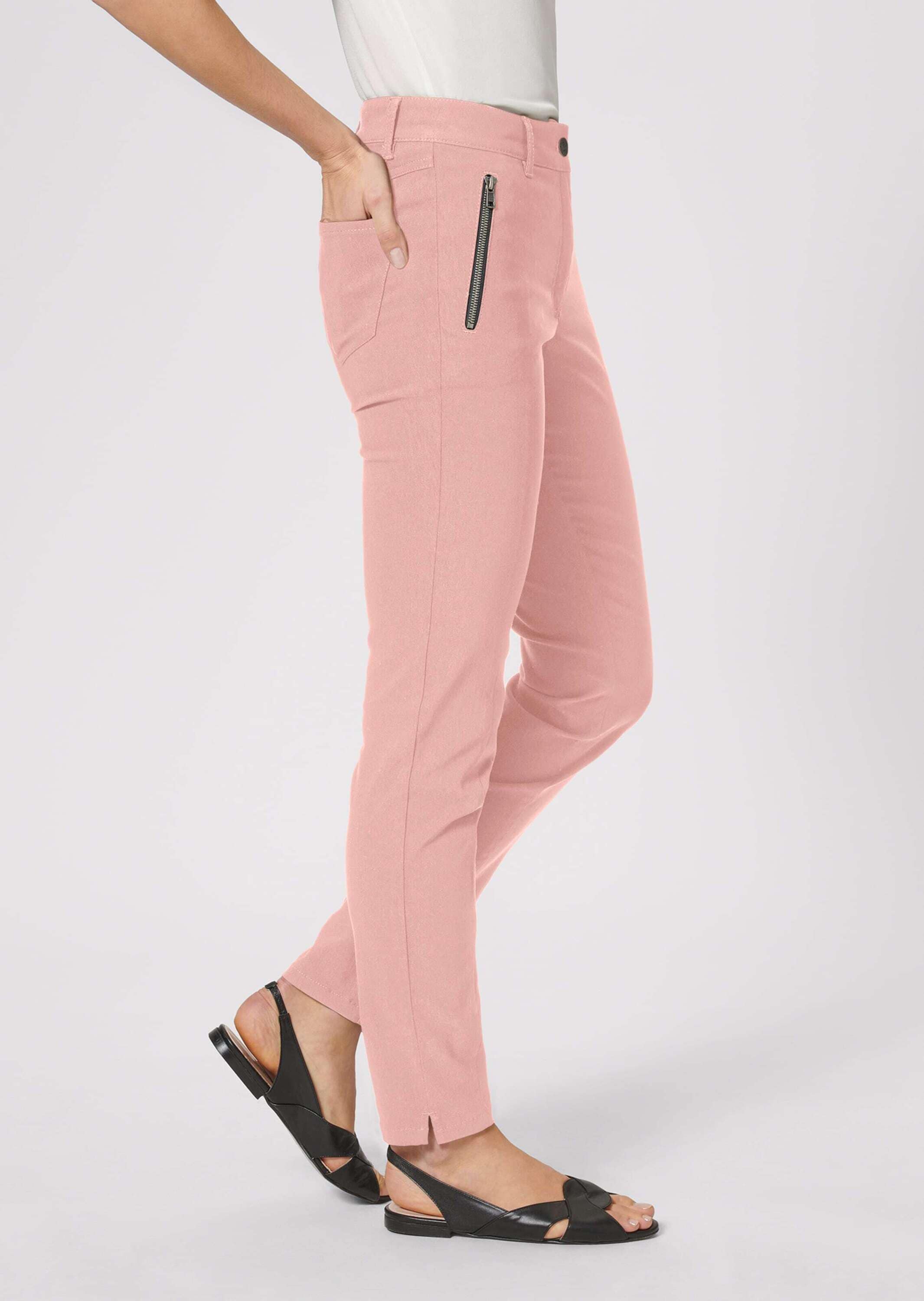 MADELEINE Stoffhose »Hose Enge Hose mit Reißverschlusstaschen«