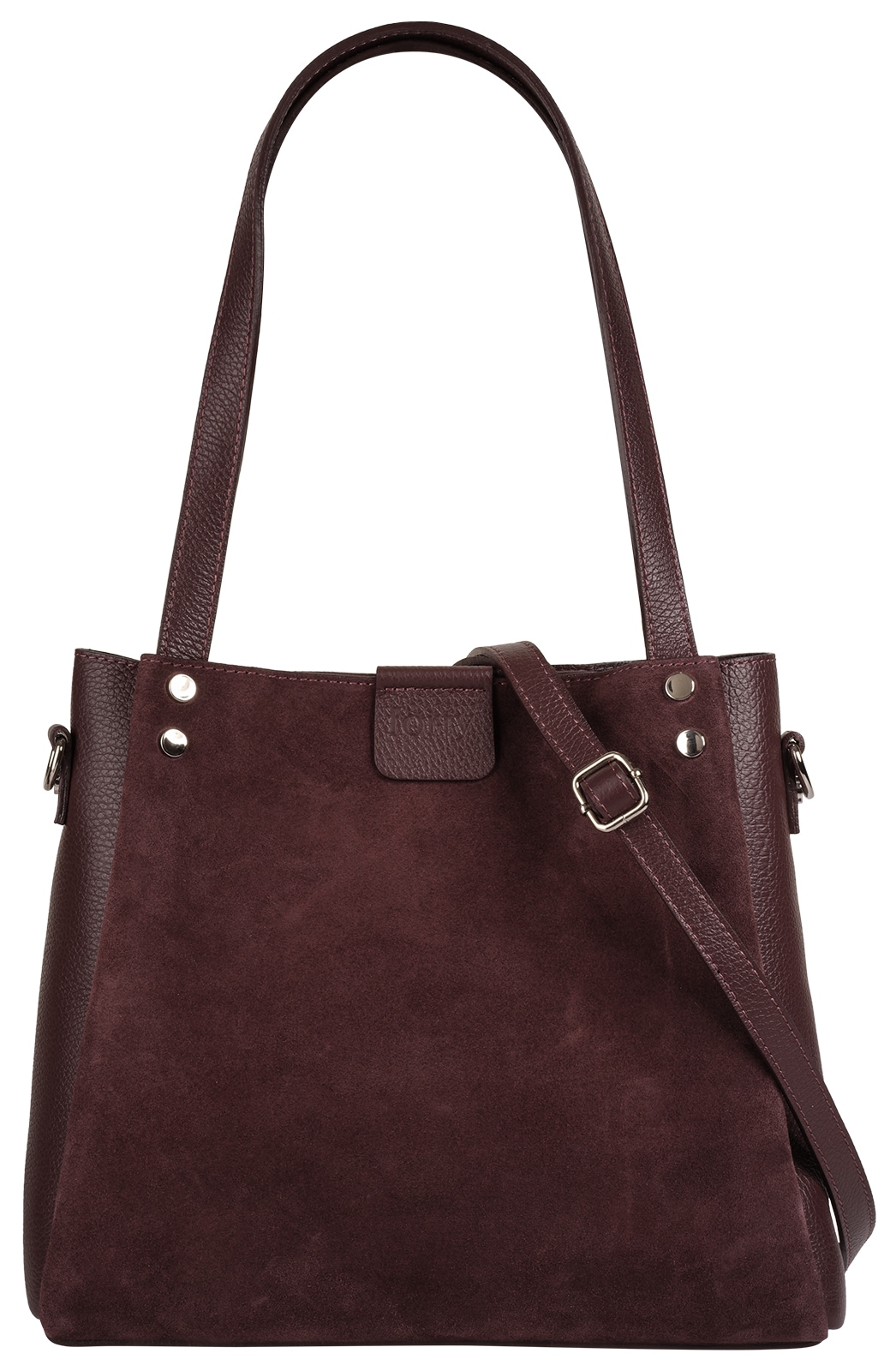 forty° Shopper echt Leder, Made in Italy