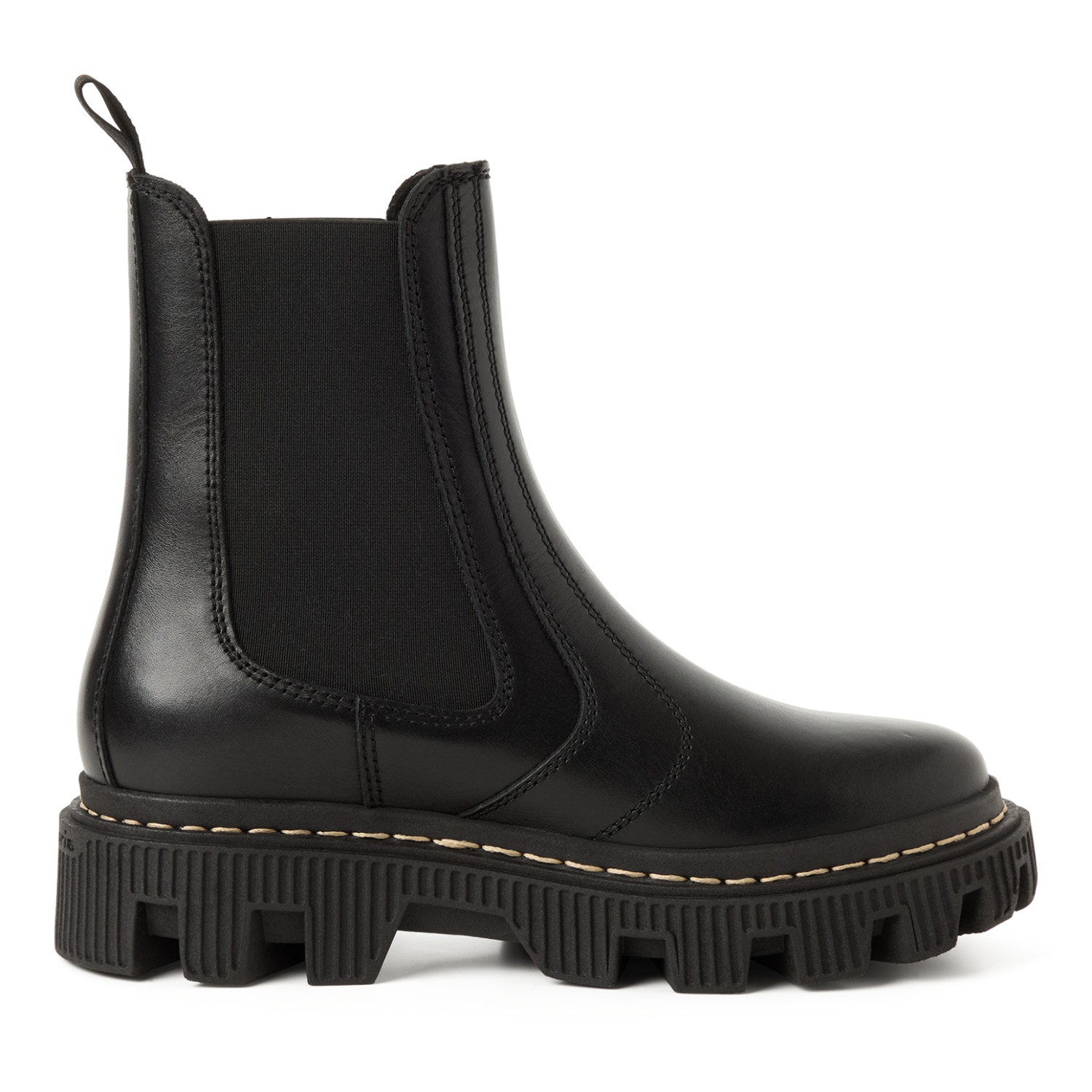 Tamaris Chelseaboots  Blockabsatz, Stiefelette mit Kontrast-Rahmennaht