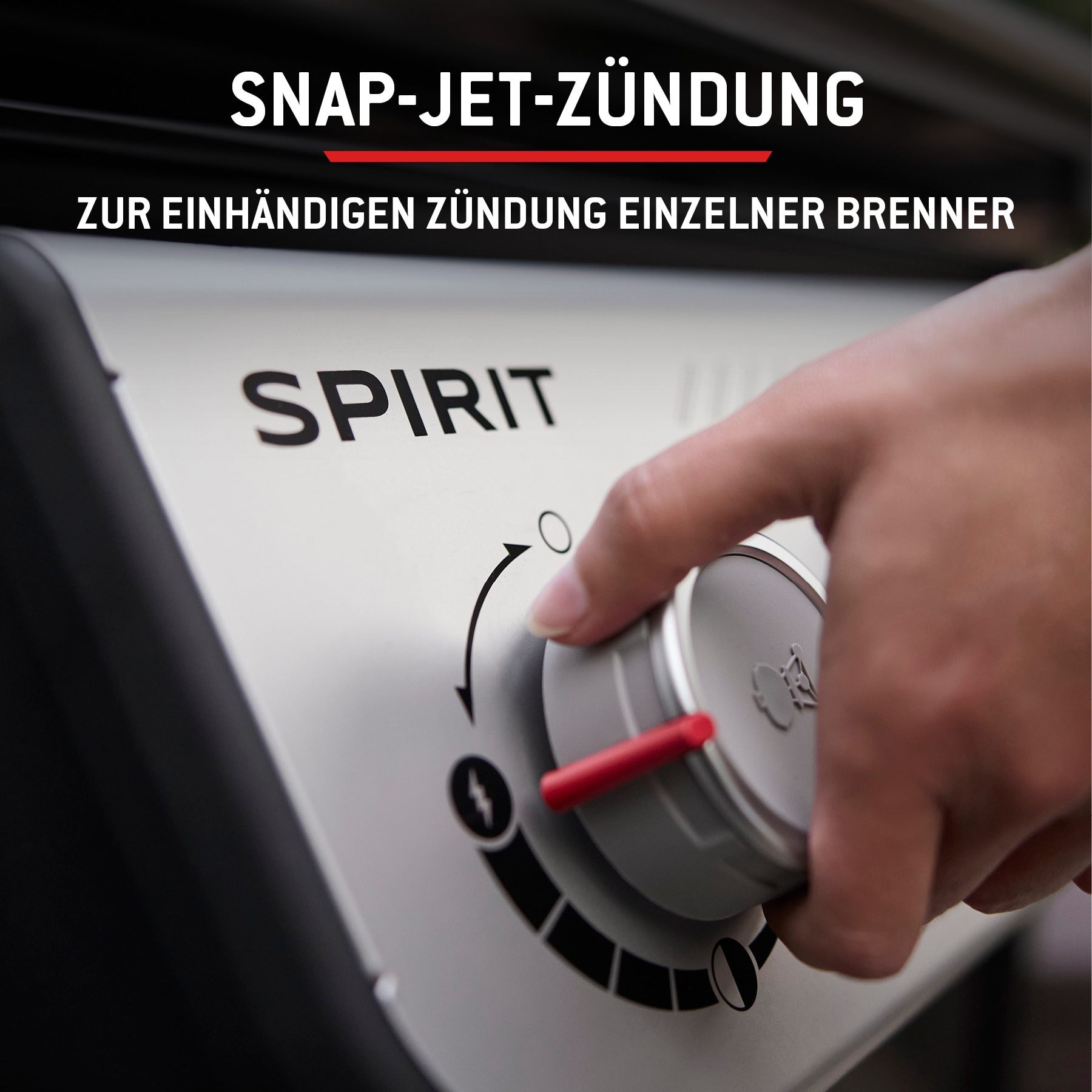 Weber Gasgrill »SPIRIT E-210 (2025)« Edelstahl Flavorizer Bars, Snap Jet Zündung