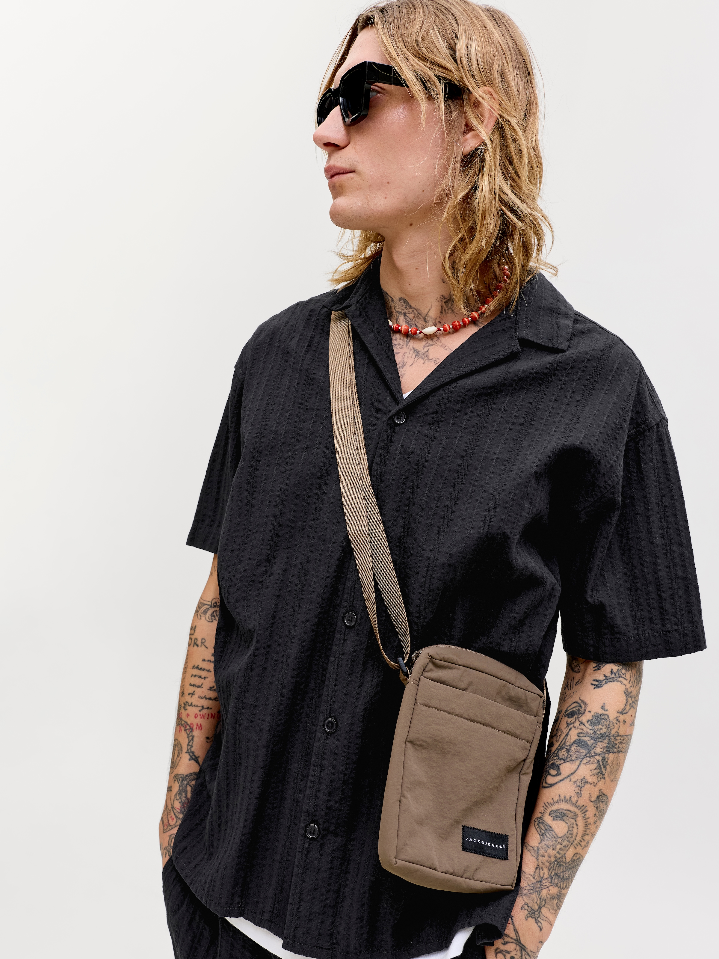 Jack & Jones Kurzarmhemd »JJETYSON RESORT SHIRT SS SN« mit Resort-Kragen