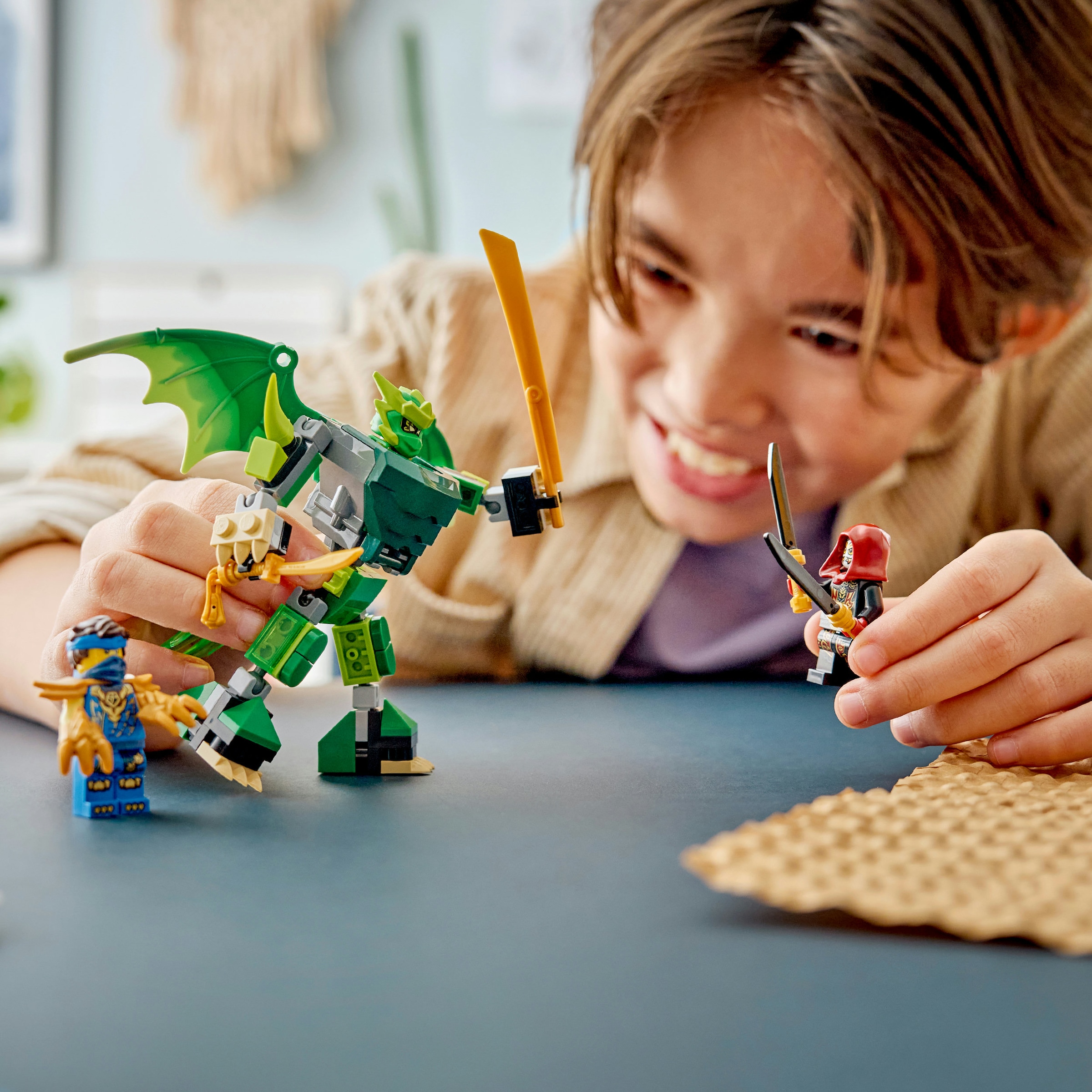 LEGO® Konstruktionsspielsteine »Lloyds Drachen-Mech Battle Set (71862), LEGO Ninjago« Made in Europe