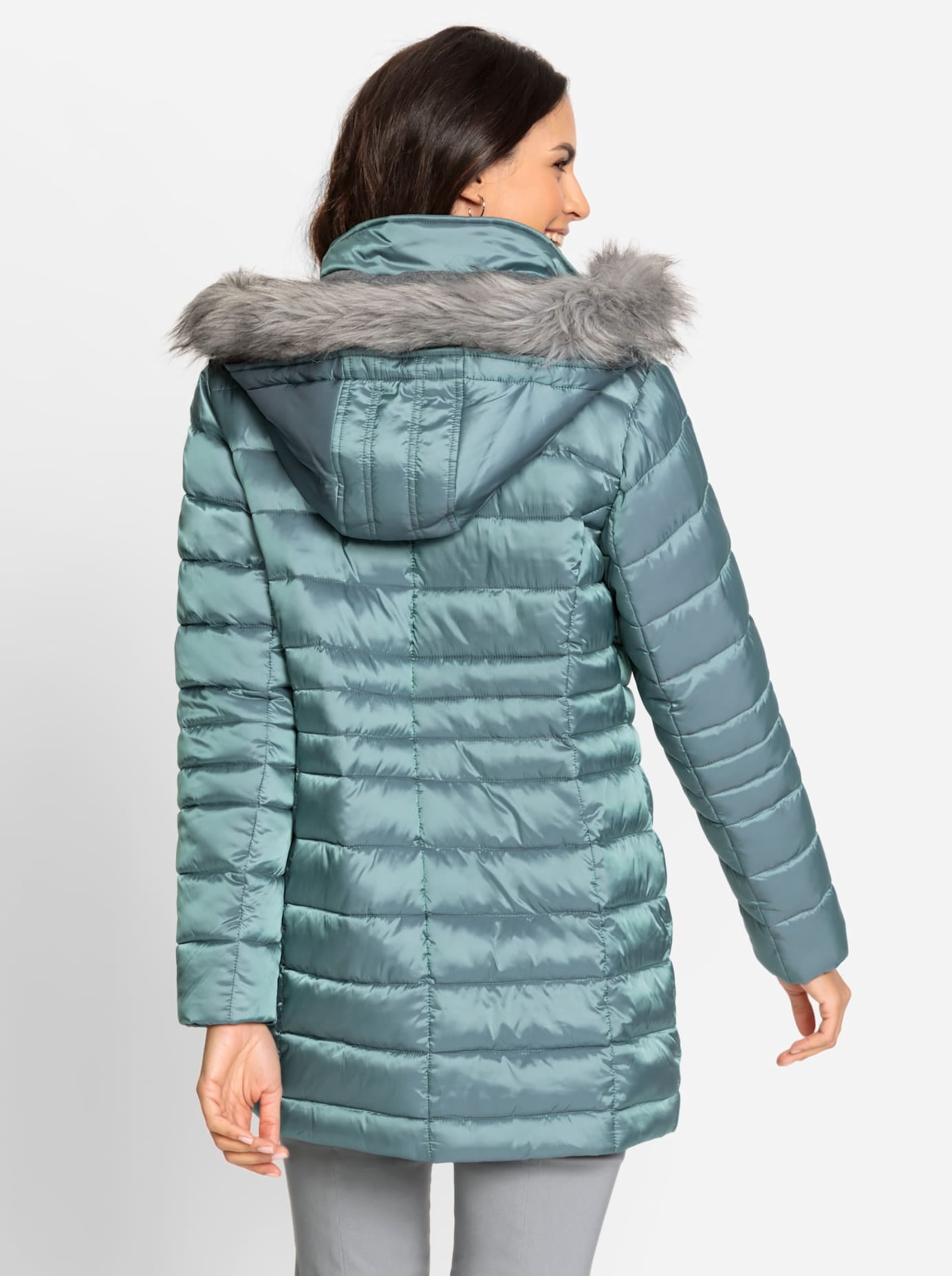 Inspirationen Steppjacke, mit Kapuze