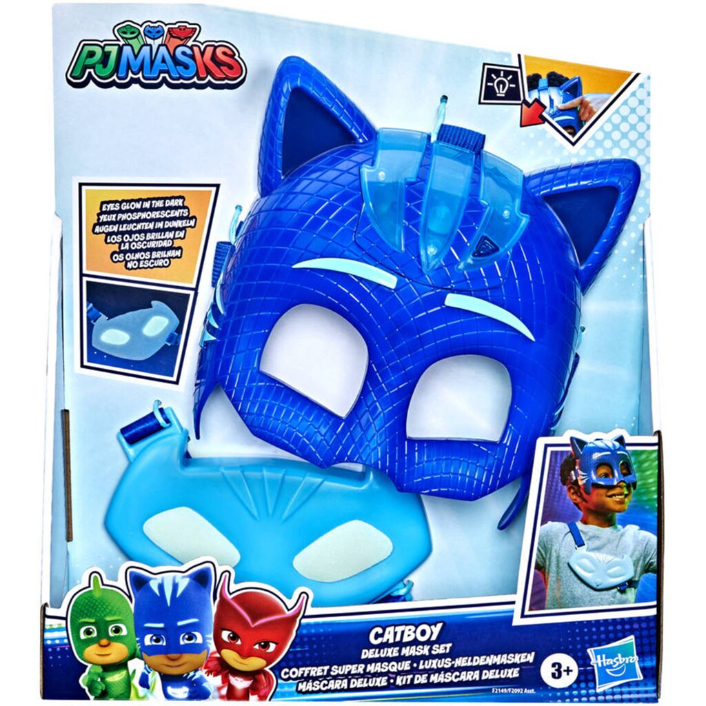 Hasbro Verkleidungsmaske »PJ Masks, Catboy Luxus-Heldenmaske«, mit Lichteffekten
