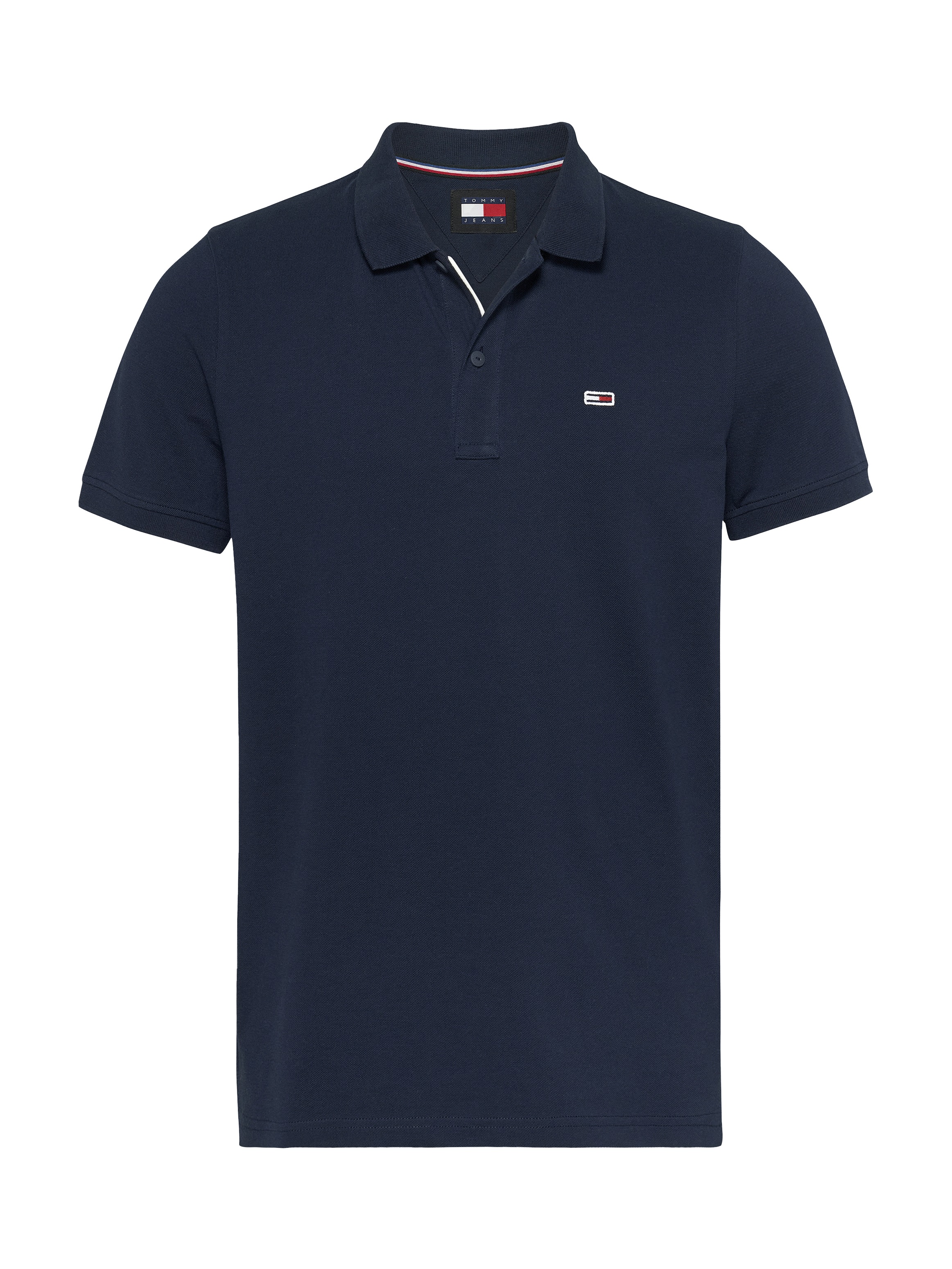 Tommy Jeans Poloshirt »TJM SLIM PLACKET POLO«, Piqué mit Polokragen