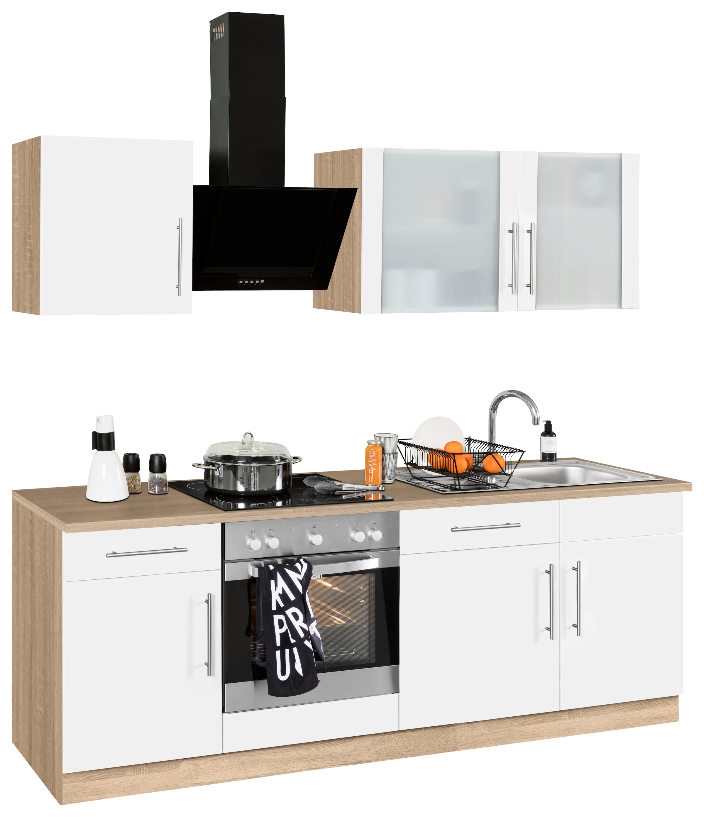 E-Geräte, 220 Breite Shop wiho Küchen im Online OTTO »Cali«, ohne cm Küchenzeile