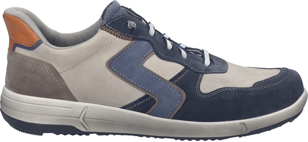 Josef Seibel Slip-On Sneaker »Enrico 34«  Slipper, Halbschuh, Komfortschuh, Kontrastbesätze, Weite G (=weit)