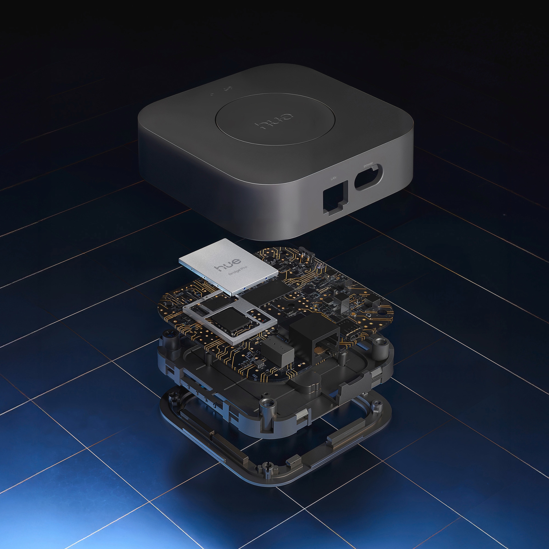 Philips Hue Smart-Home-Station »Hue Bridge EU V3«